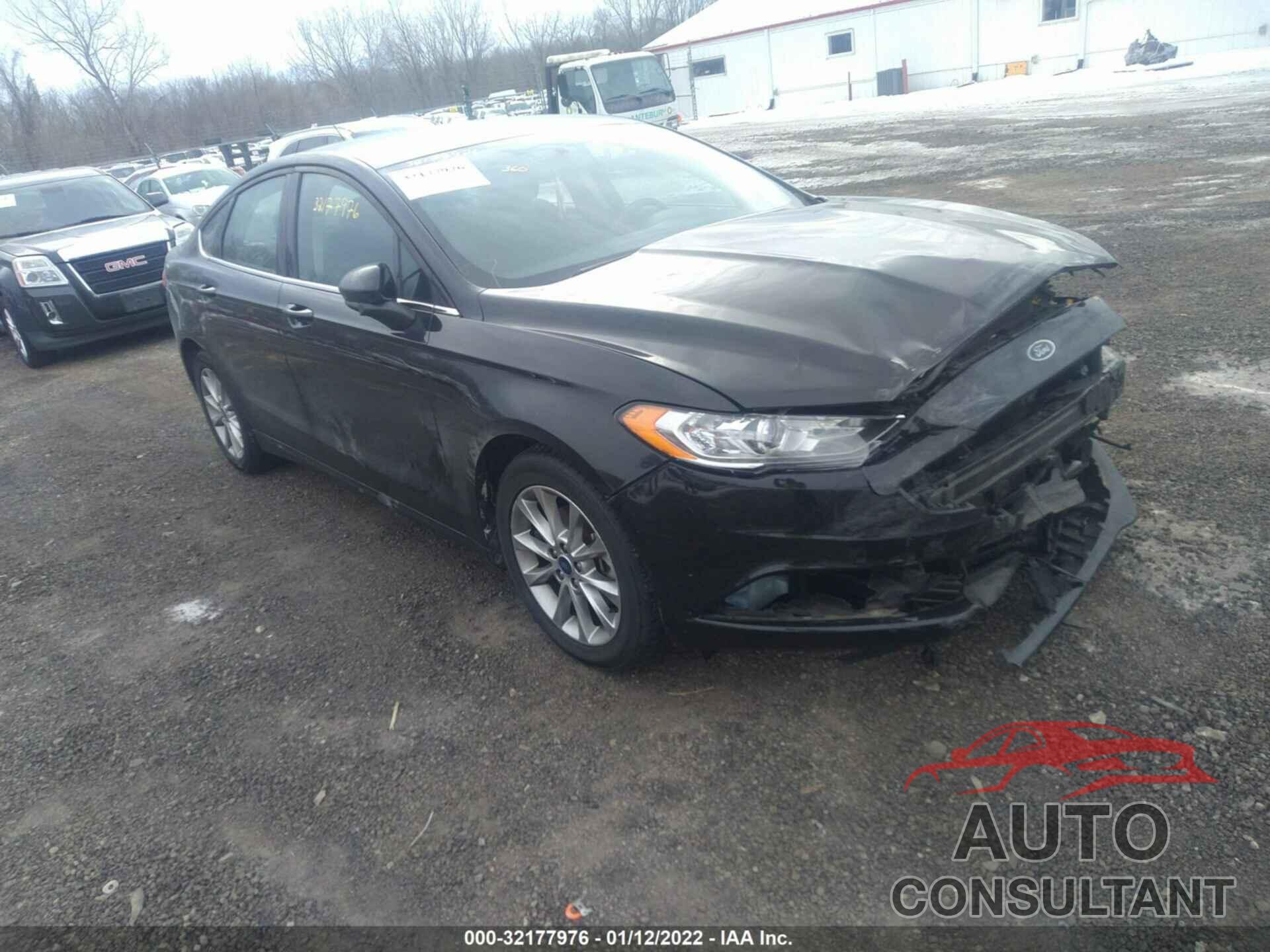FORD FUSION 2017 - 3FA6P0H7XHR369103