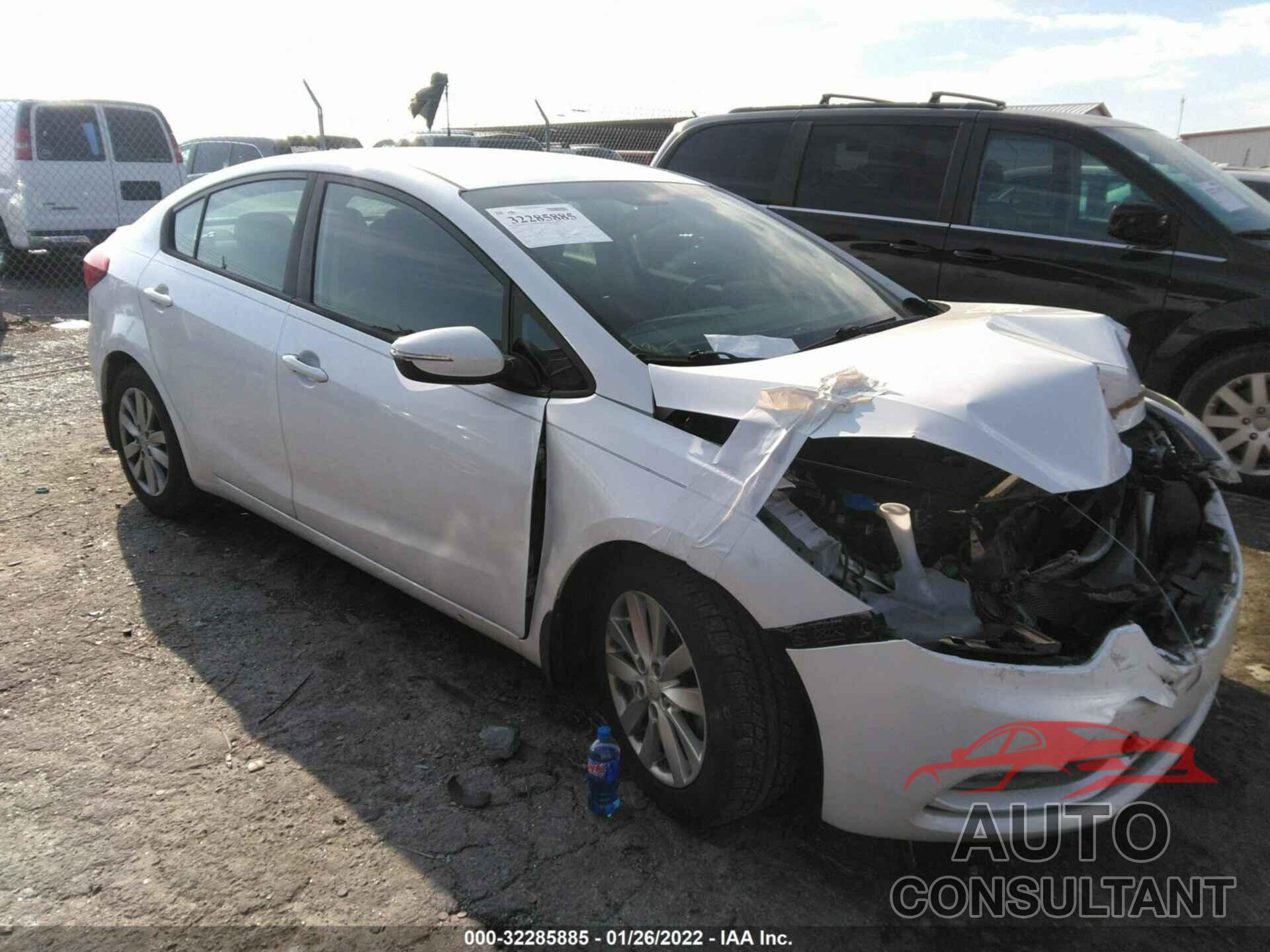 KIA FORTE 2016 - KNAFX4A68G5443586