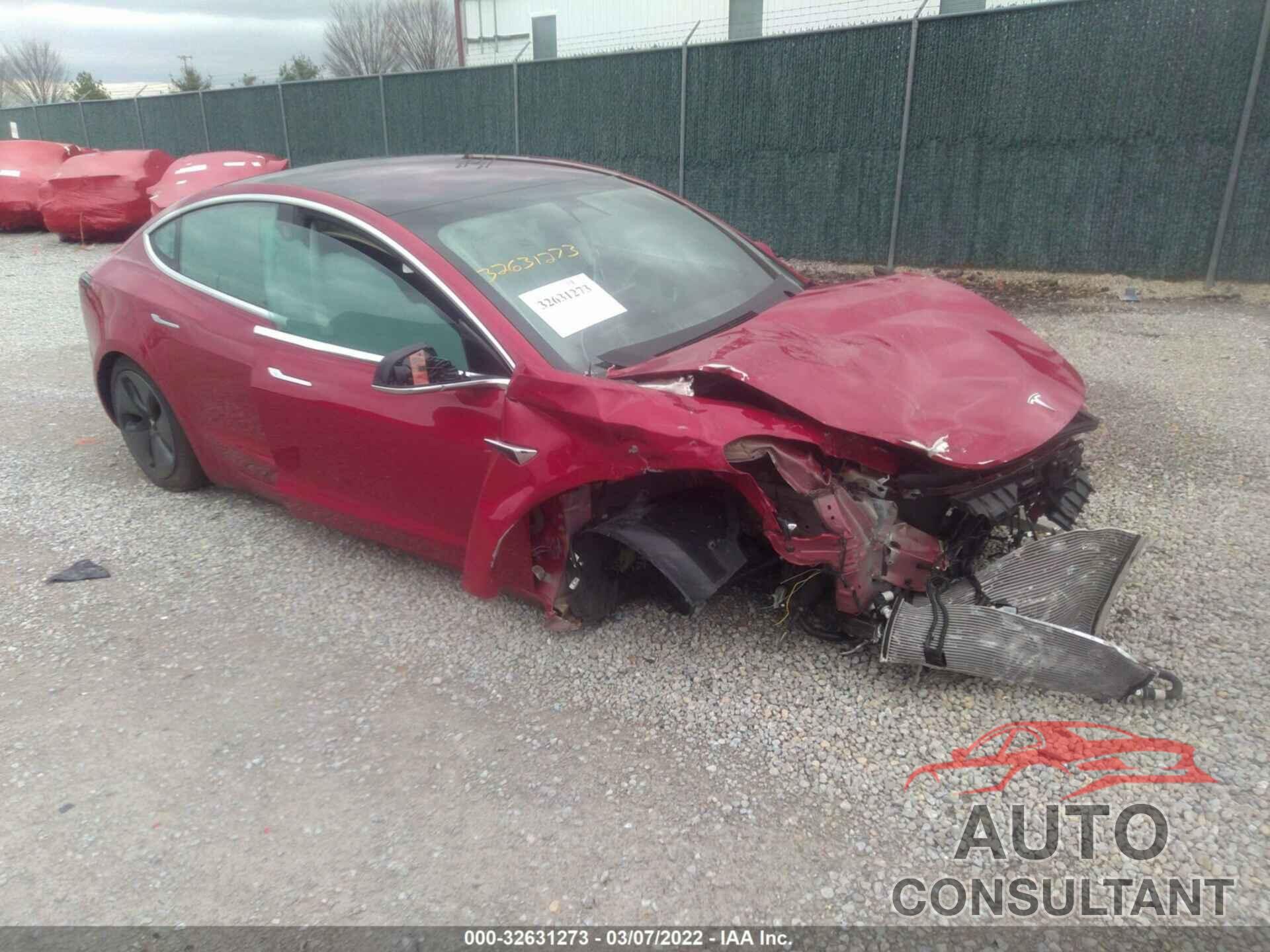 TESLA MODEL 3 2018 - 5YJ3E1EB8JF129816