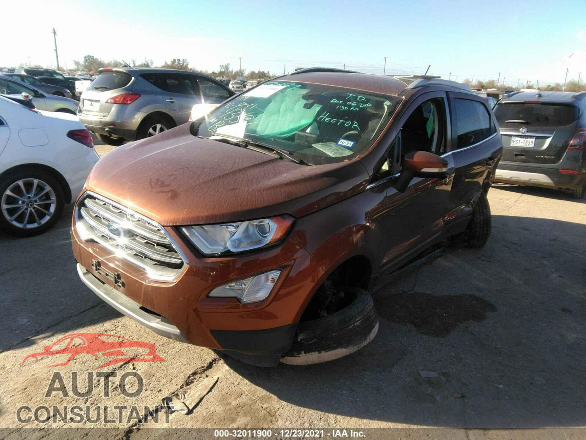 FORD ECOSPORT 2019 - MAJ6S3KL7KC257886