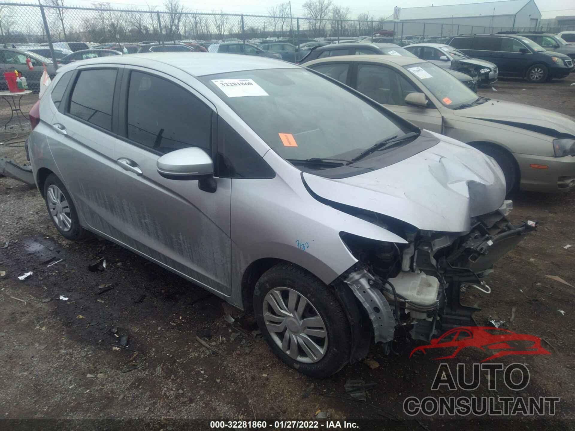 HONDA FIT 2016 - JHMGK5H59GX035934