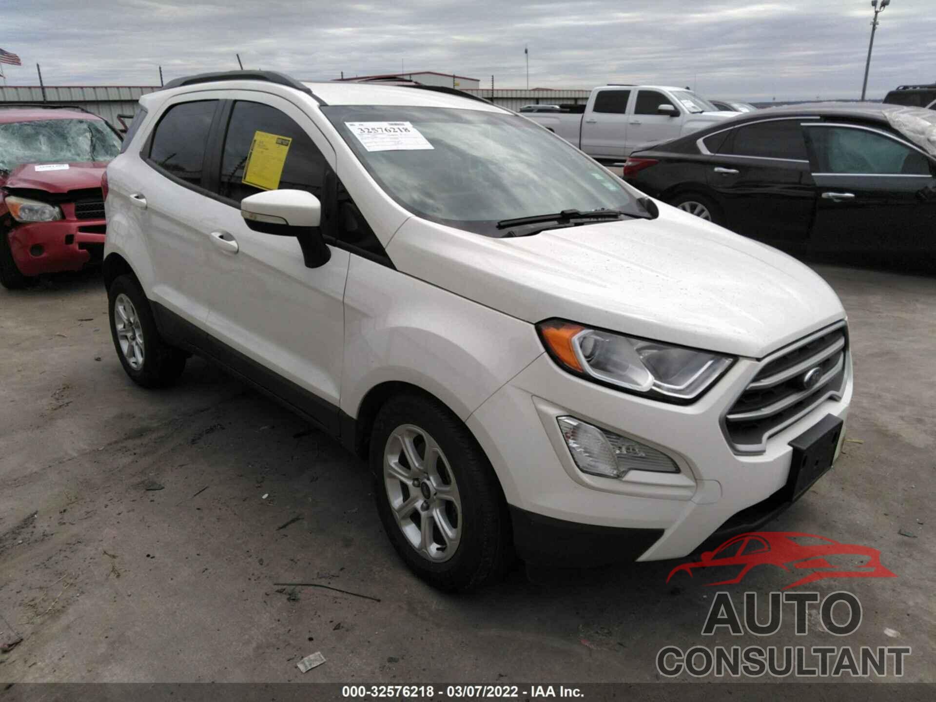 FORD ECOSPORT 2018 - MAJ3P1TE3JC206831