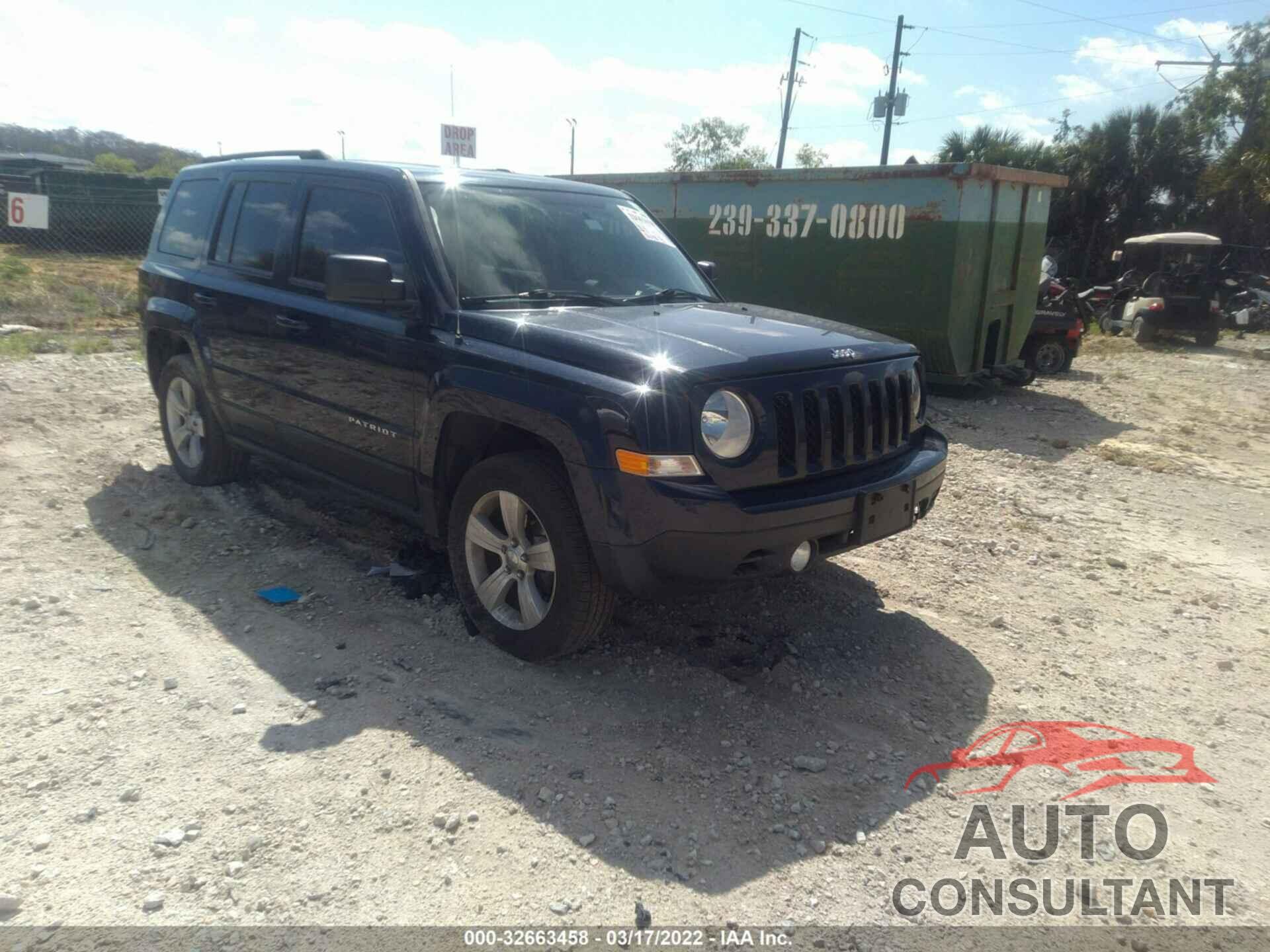 JEEP PATRIOT 2016 - 1C4NJRFBXGD767633