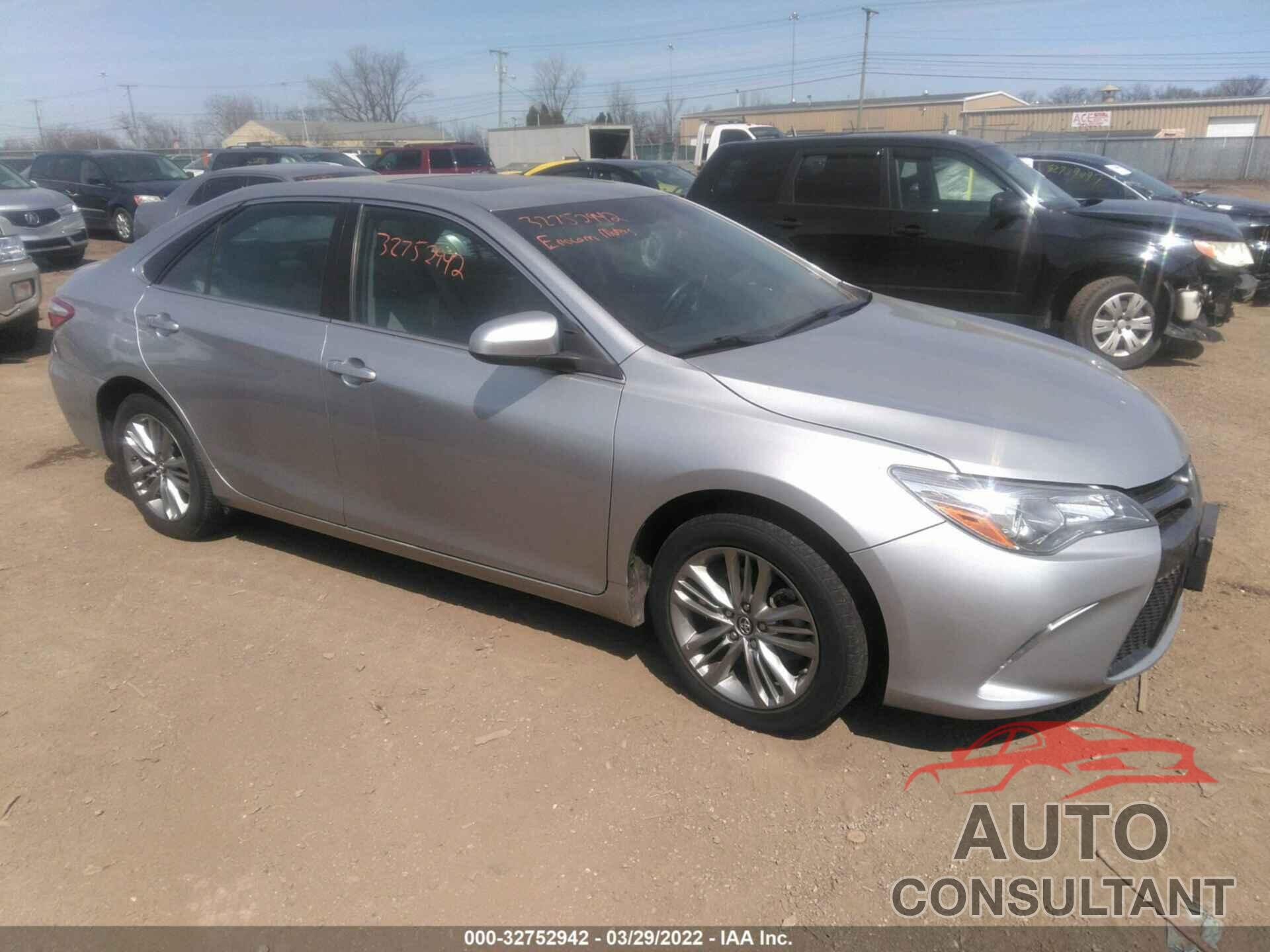 TOYOTA CAMRY 2017 - 4T1BF1FK6HU334314