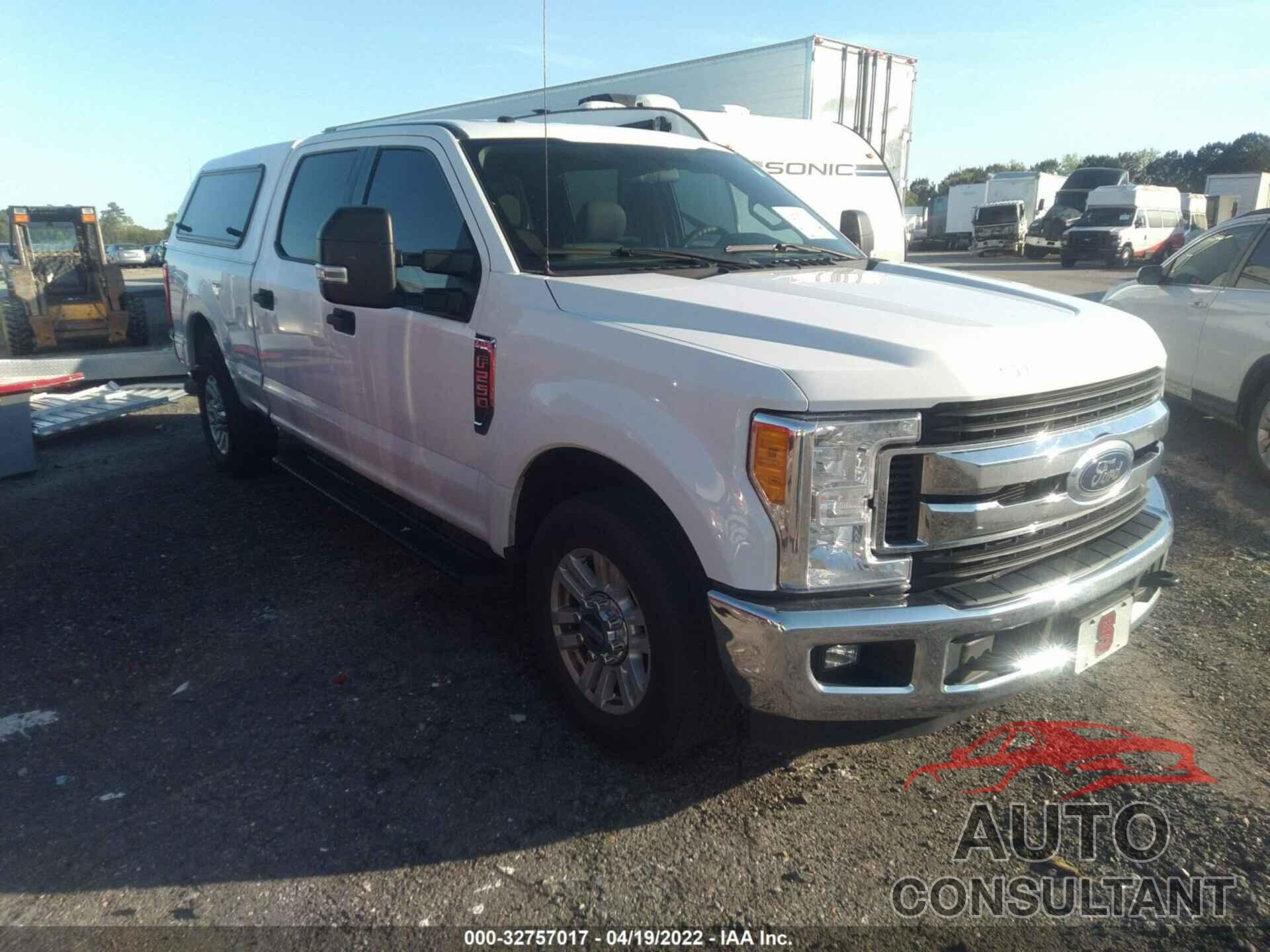 FORD SUPER DUTY F-250 SRW 2017 - 1FT7W2A63HEF46253