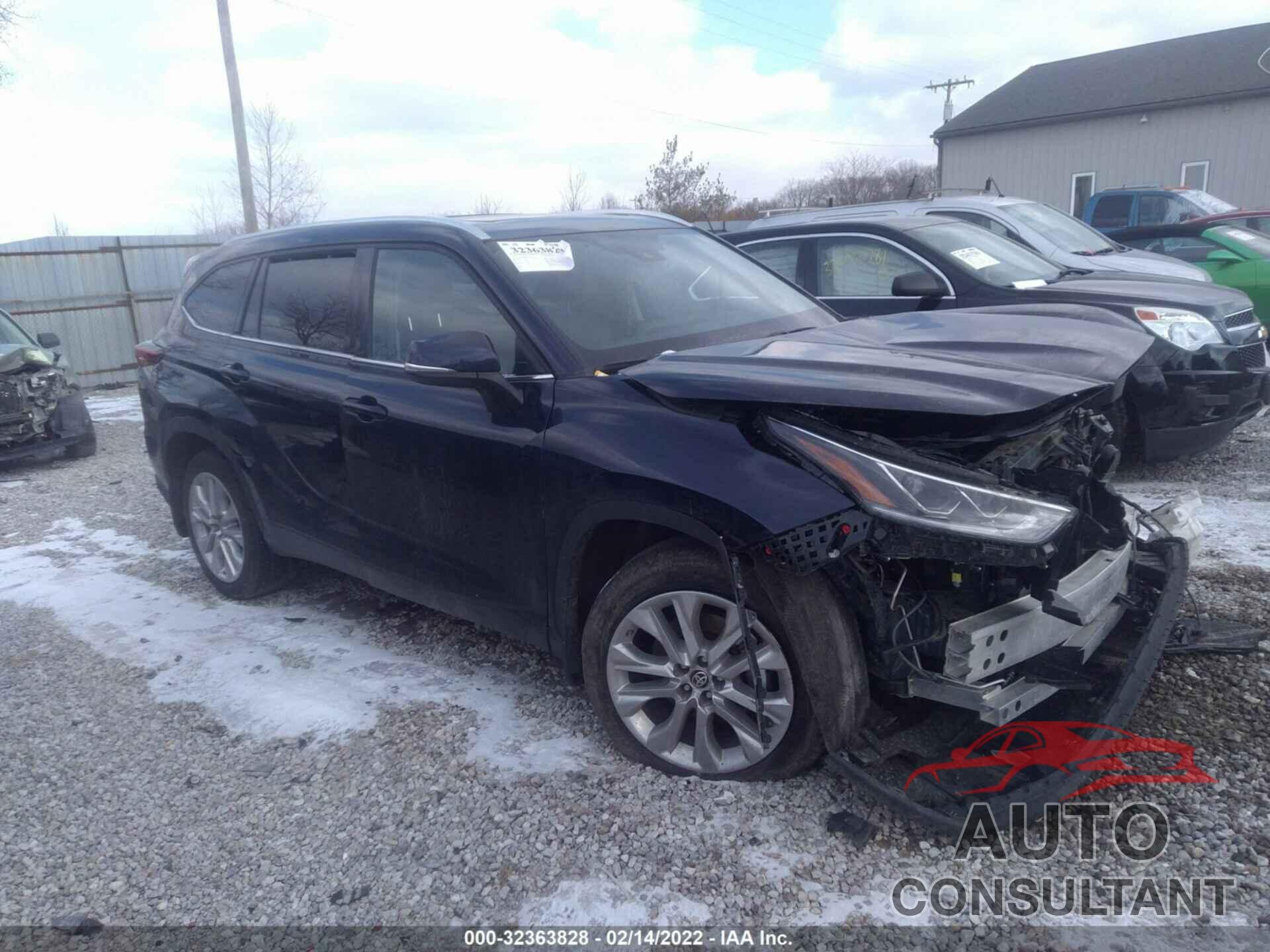 TOYOTA HIGHLANDER 2021 - 5TDDZRBH6MS554368