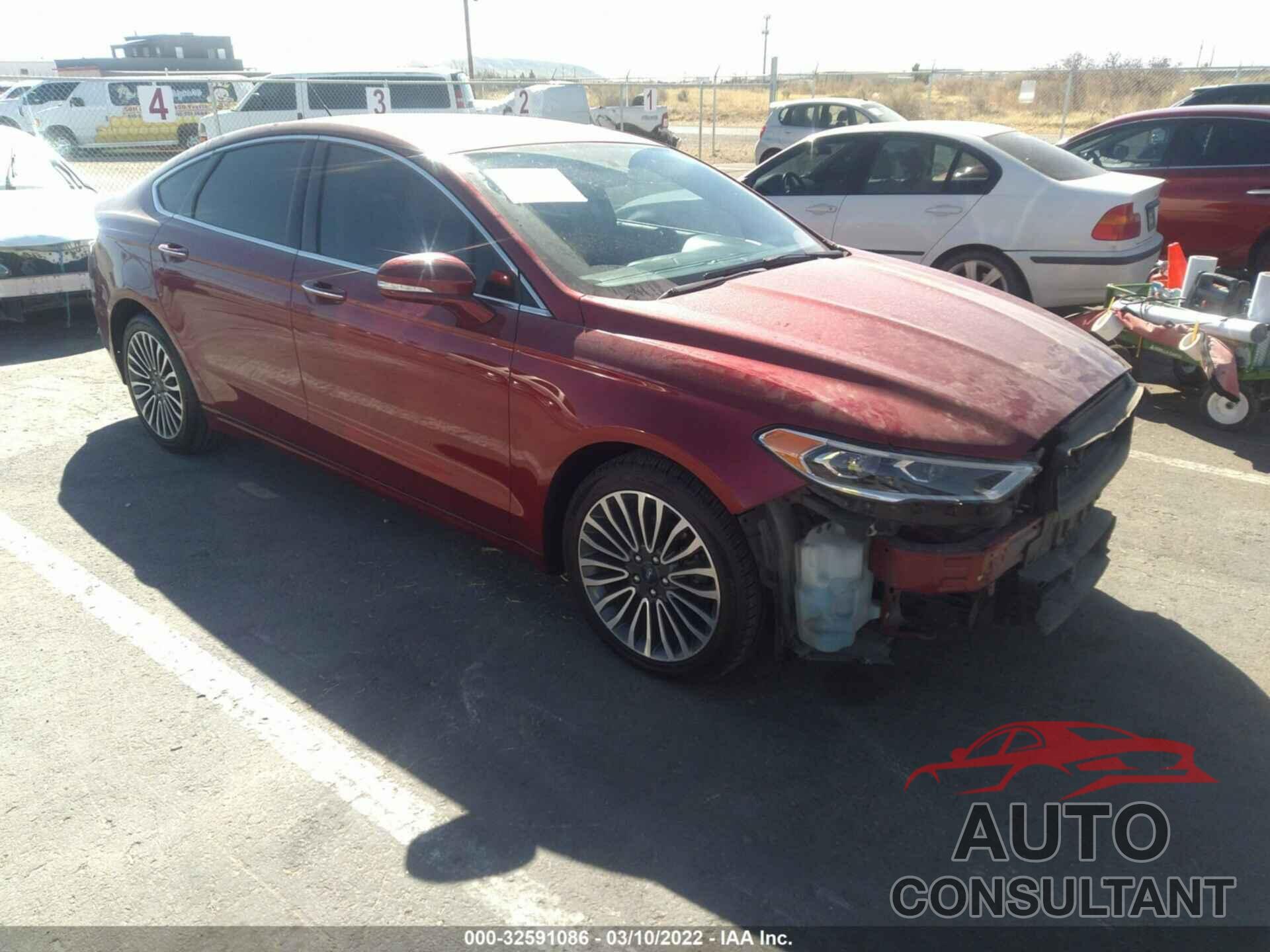 FORD FUSION 2018 - 3FA6P0HD4JR203400