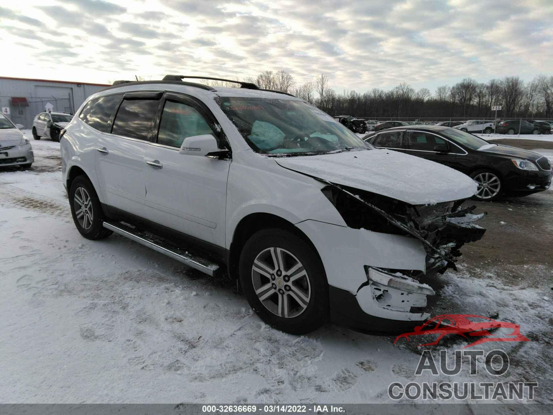 CHEVROLET TRAVERSE 2016 - 1GNKVGKD8GJ222185