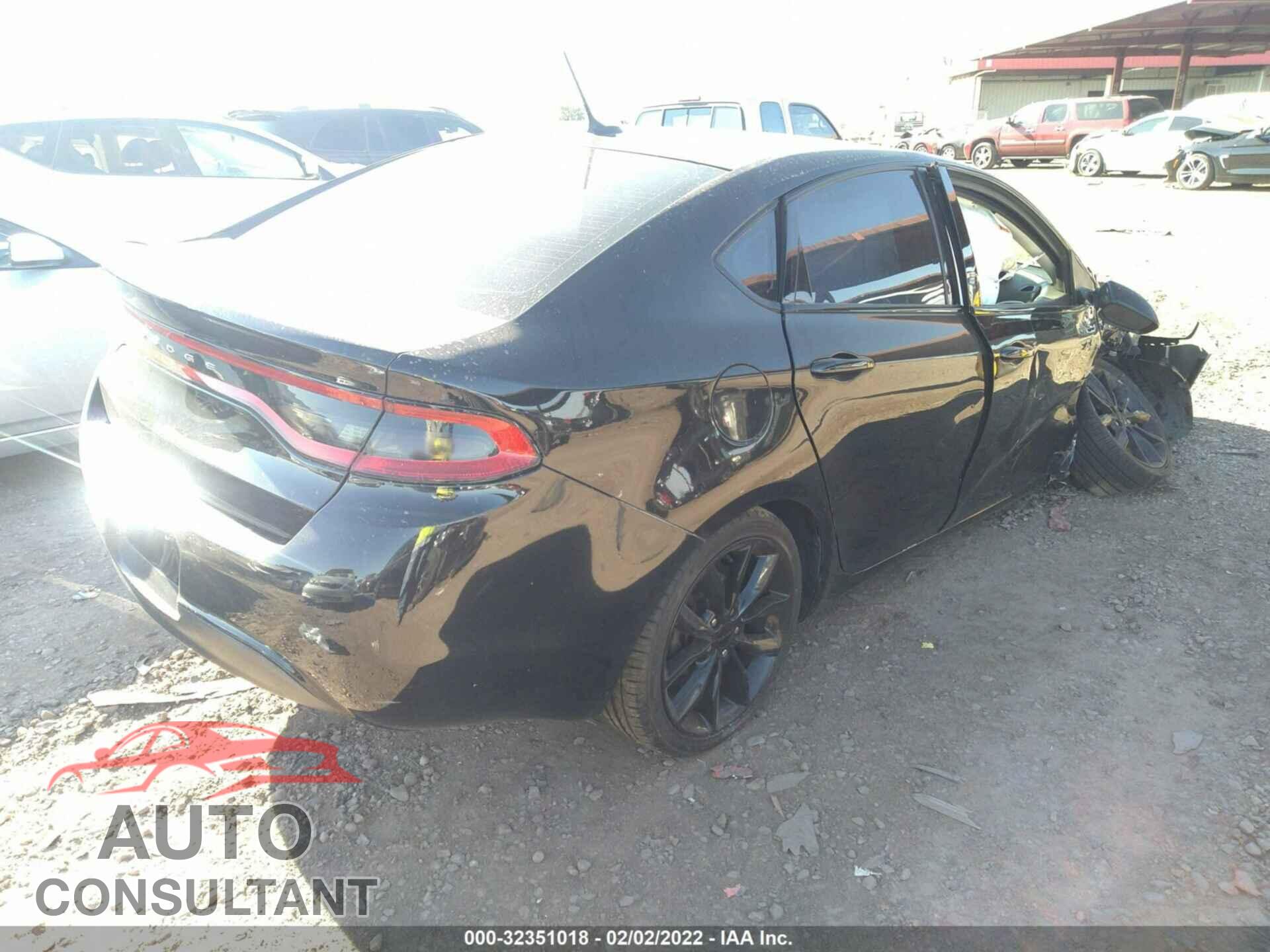 DODGE DART 2016 - 1C3CDFFA1GD819630