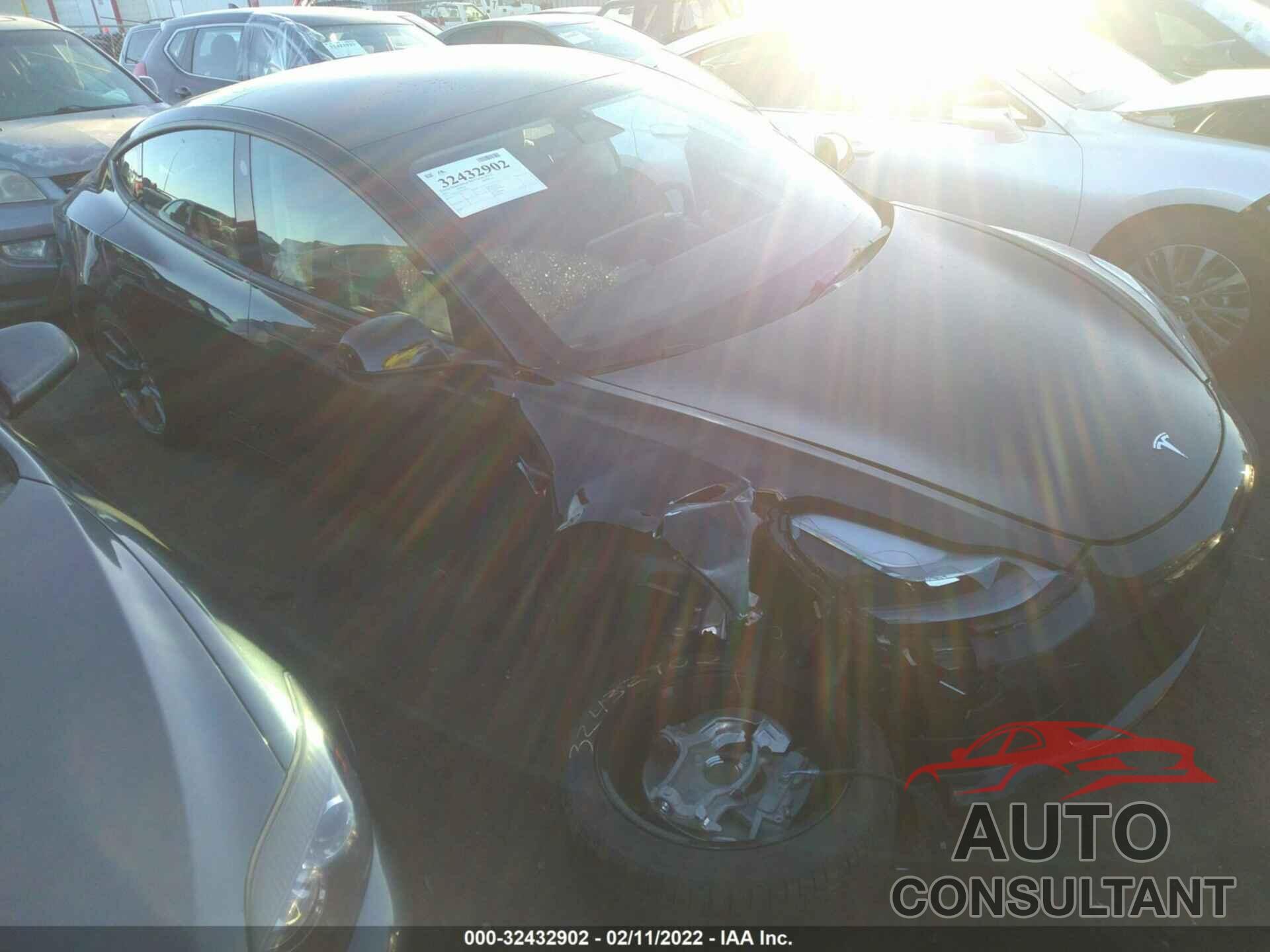 TESLA MODEL 3 2022 - 5YJ3E1EA7NF148113