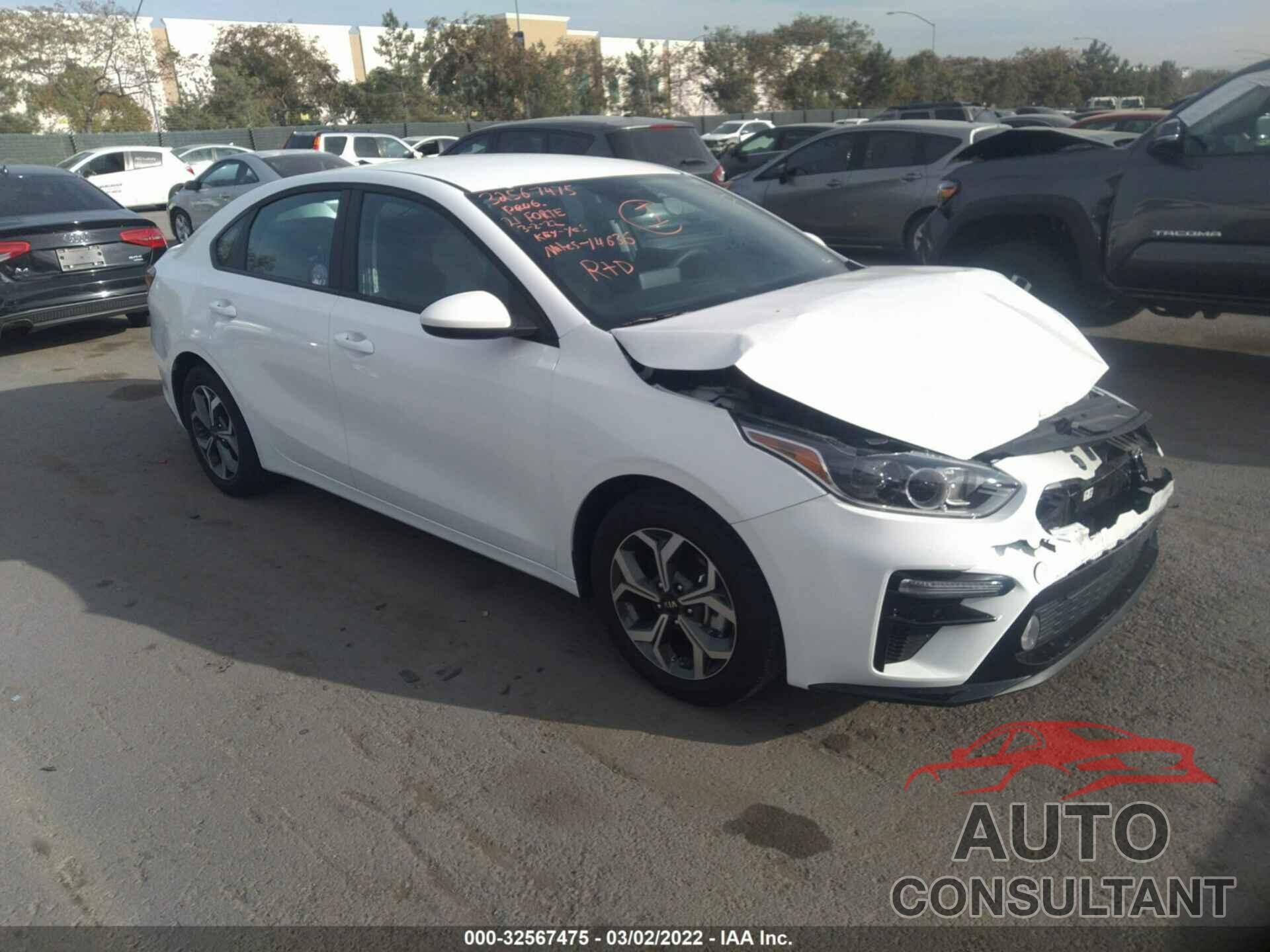 KIA FORTE 2021 - 3KPF24AD9ME364315