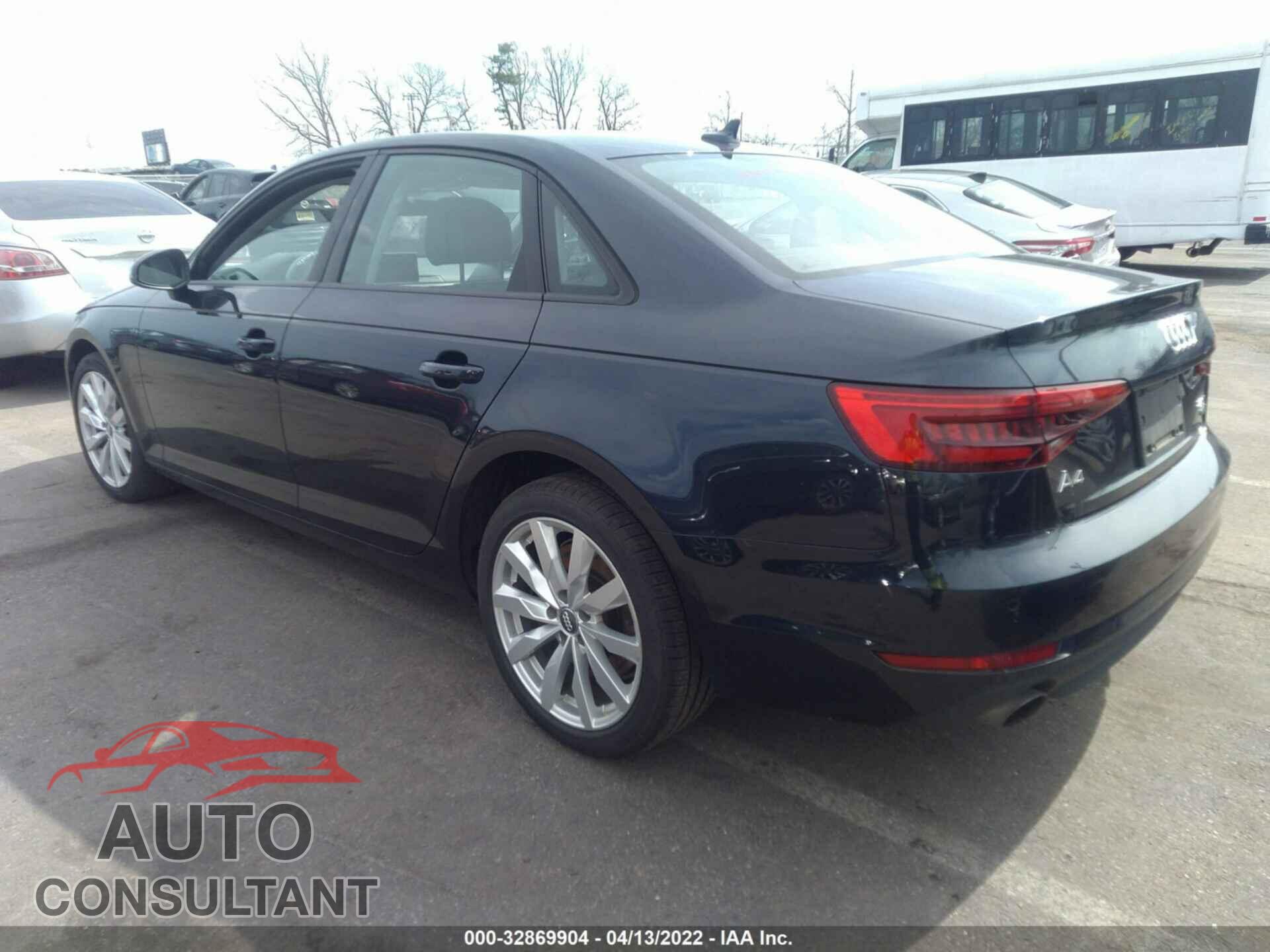 AUDI A4 2017 - WAUANAF49HN002797