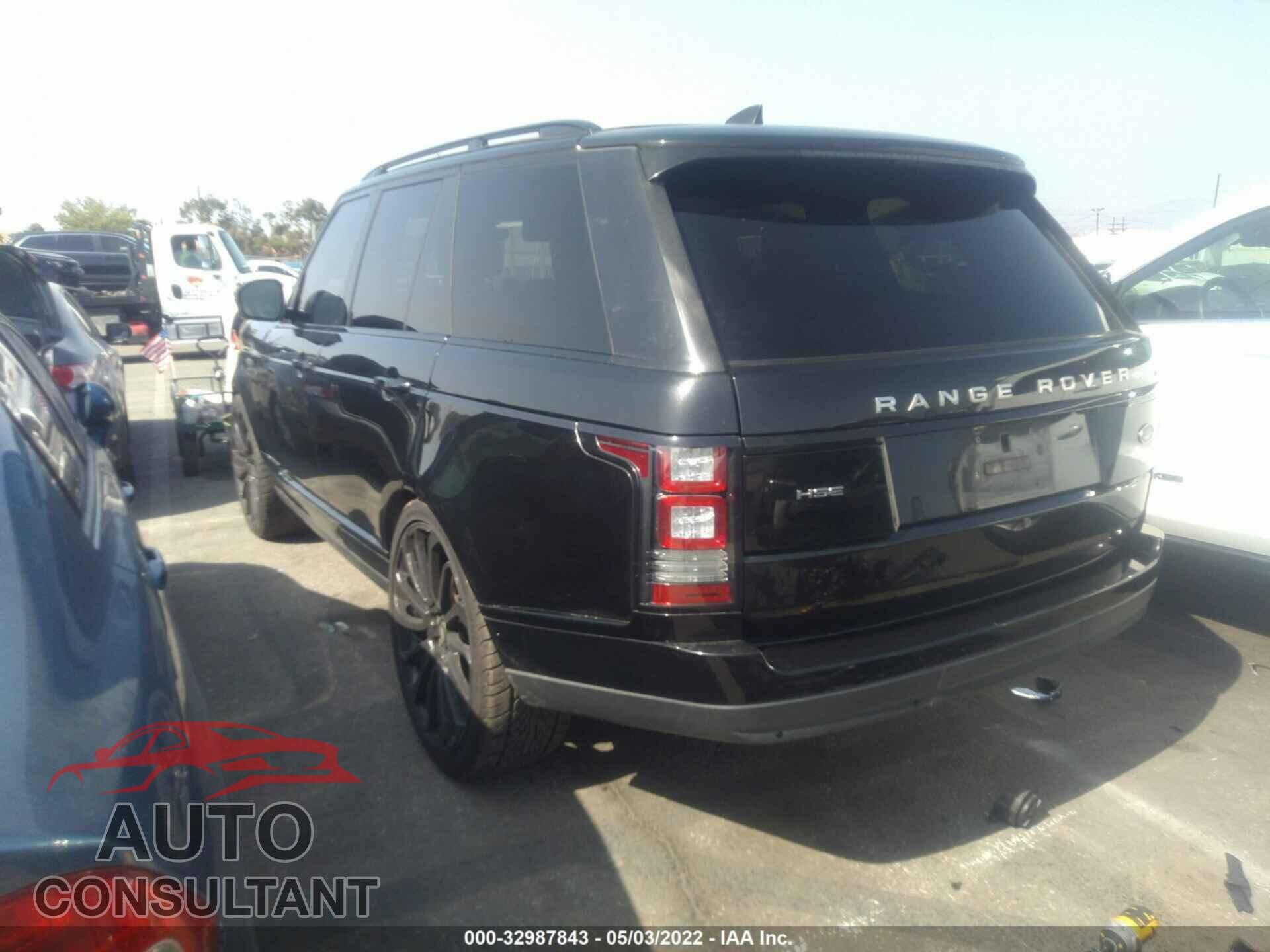 LAND ROVER RANGE ROVER 2017 - SALGS2FV9HA378484