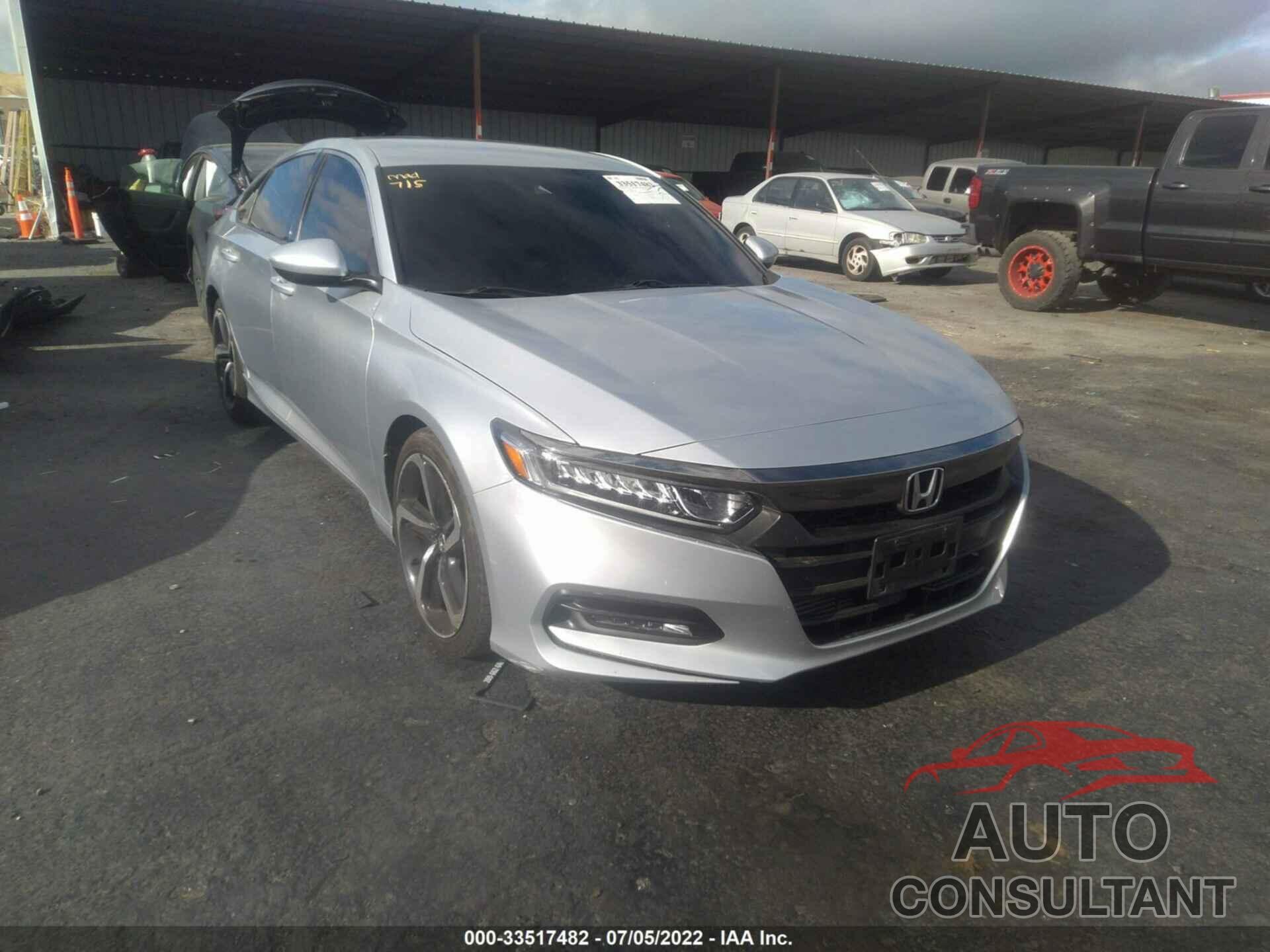 HONDA ACCORD SEDAN 2018 - 1HGCV1F30JA199182