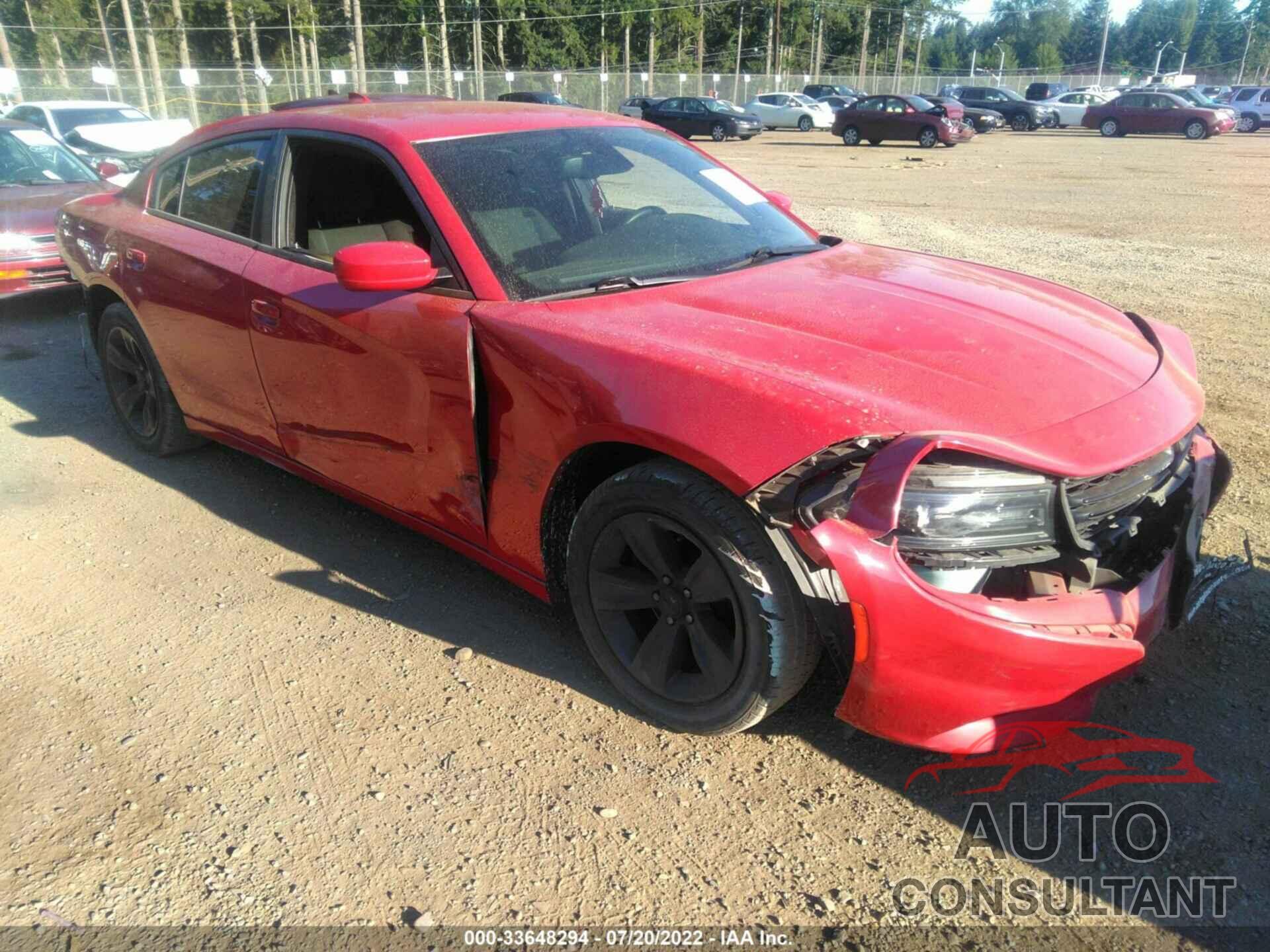 DODGE CHARGER 2016 - 2C3CDXHG1GH297284