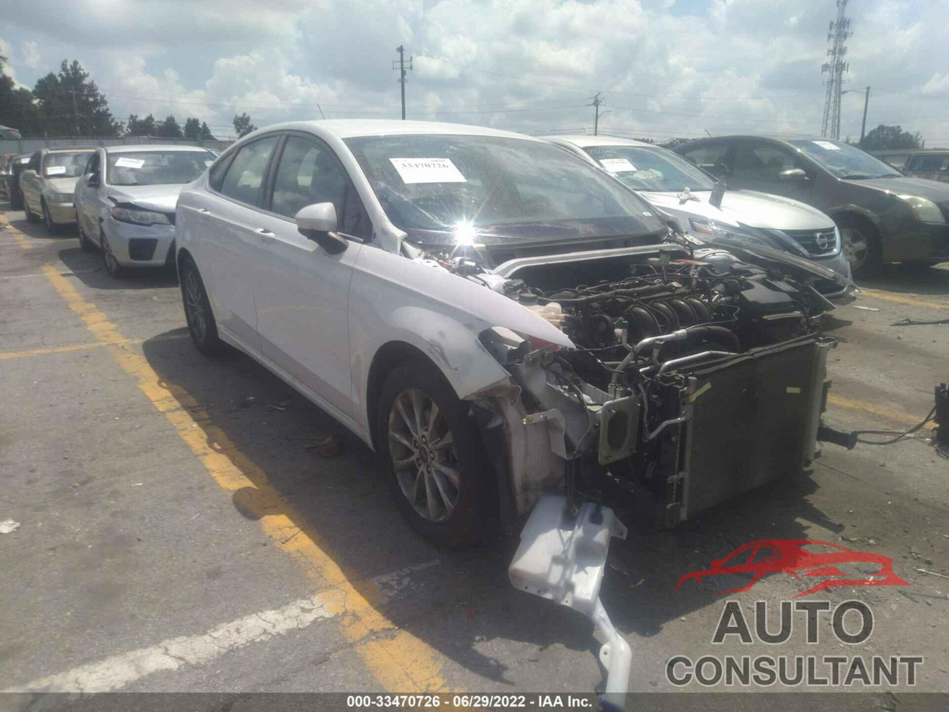 FORD FUSION 2017 - 3FA6P0H78HR137261