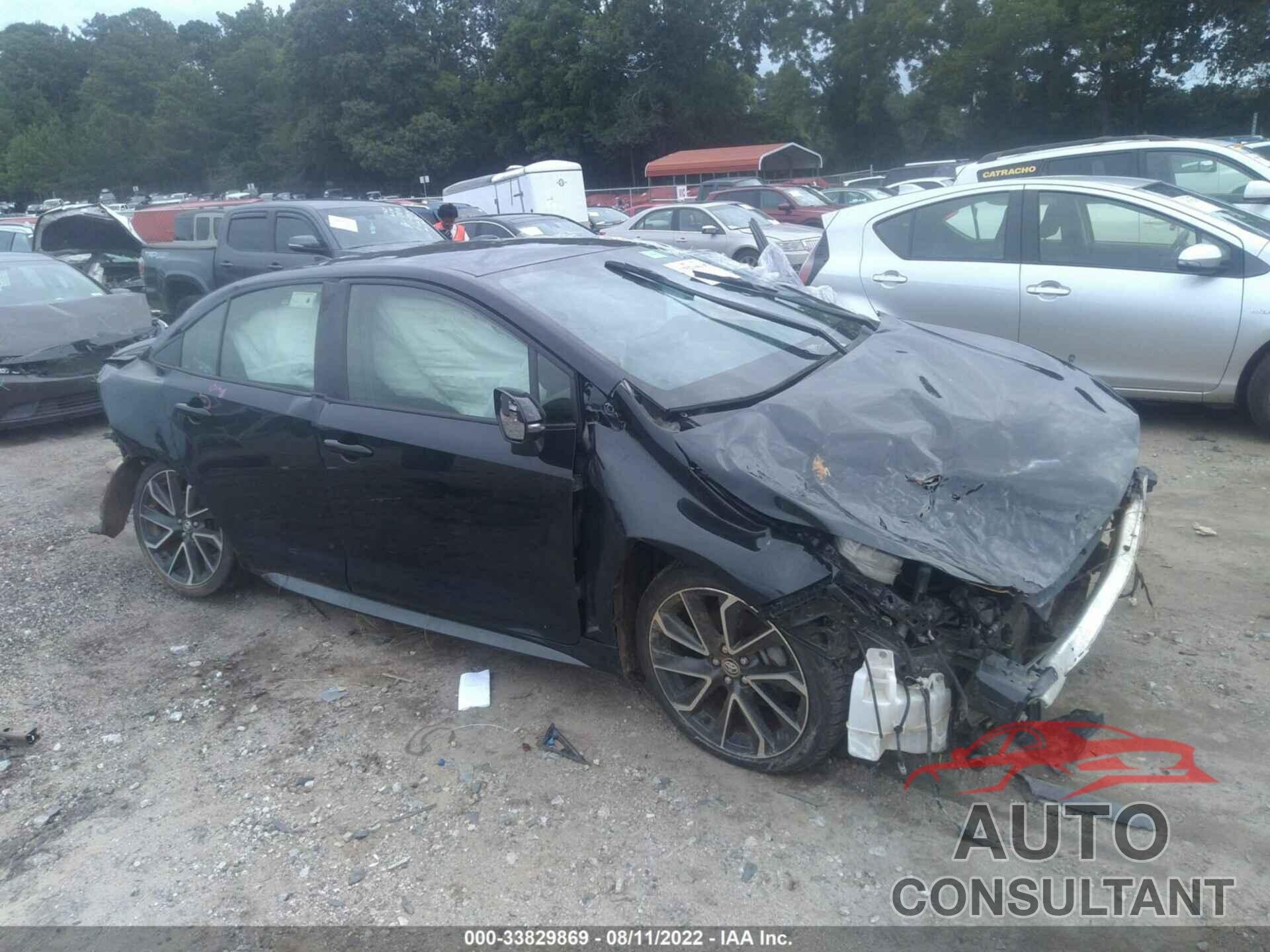 TOYOTA COROLLA 2021 - JTDS4MCE7MJ059316