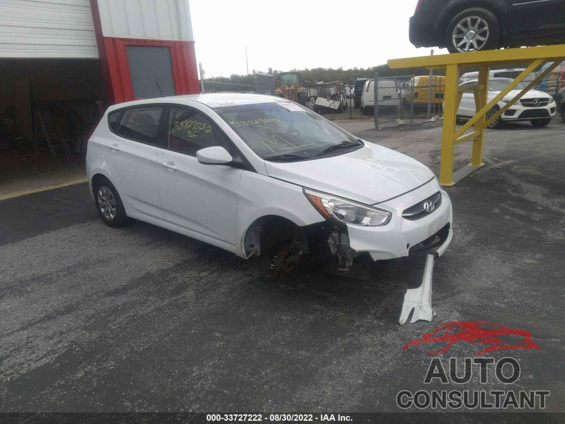 HYUNDAI ACCENT 2016 - KMHCT5AE2GU239401