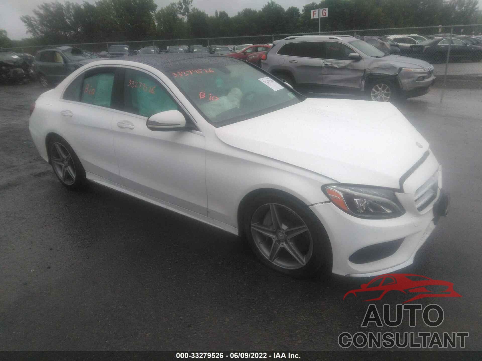 MERCEDES-BENZ C-CLASS 2016 - 55SWF4KB7GU164483