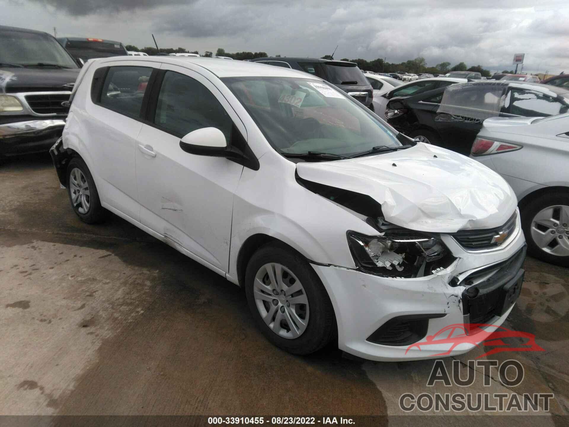 CHEVROLET SONIC 2017 - 1G1JG6SHXH4174998