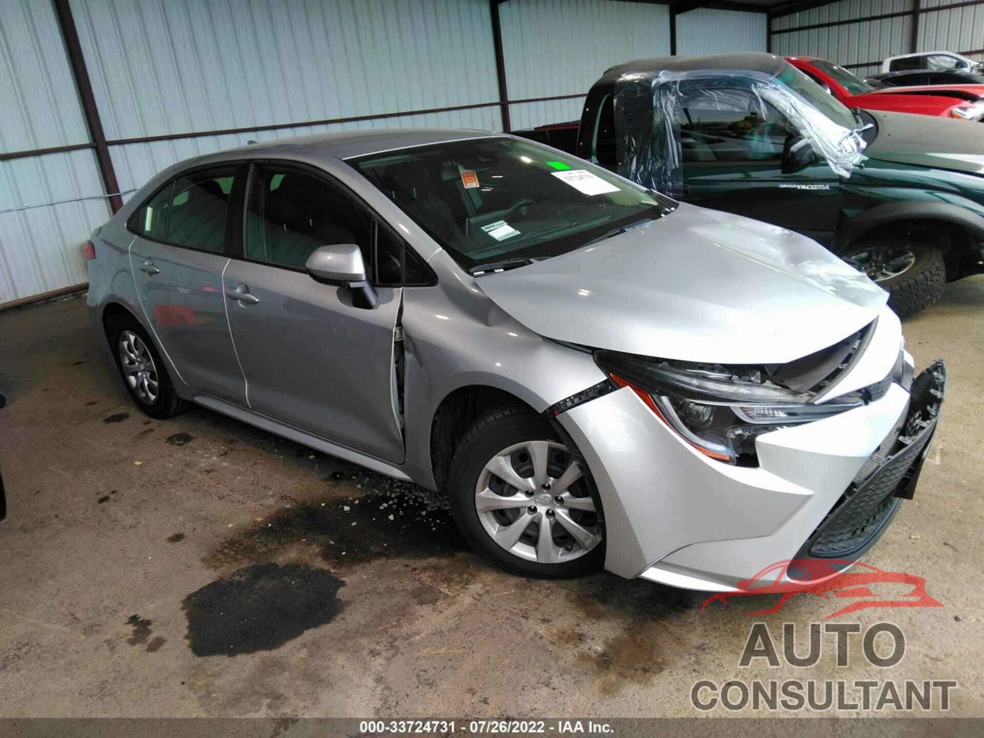 TOYOTA COROLLA 2020 - JTDEPRAE9LJ052127