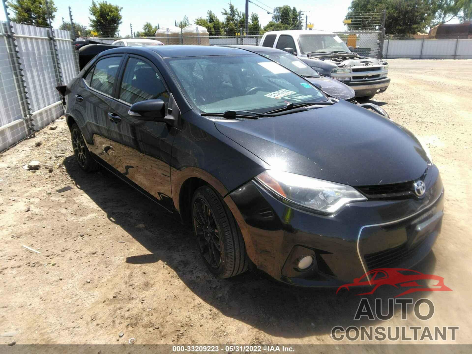 TOYOTA COROLLA 2016 - 2T1BURHE7GC509827