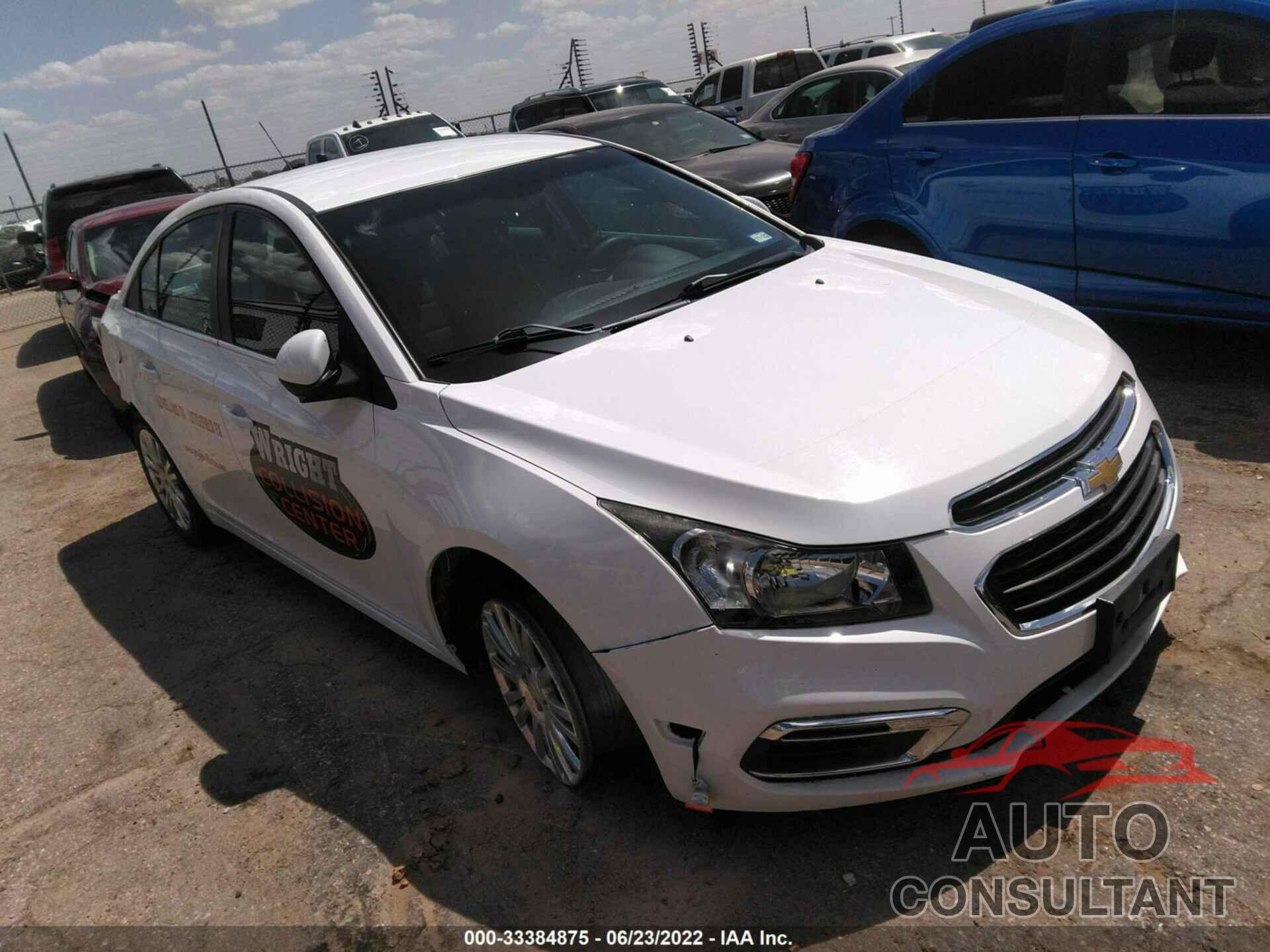 CHEVROLET CRUZE LIMITED 2016 - 1G1PJ5SB8G7189952