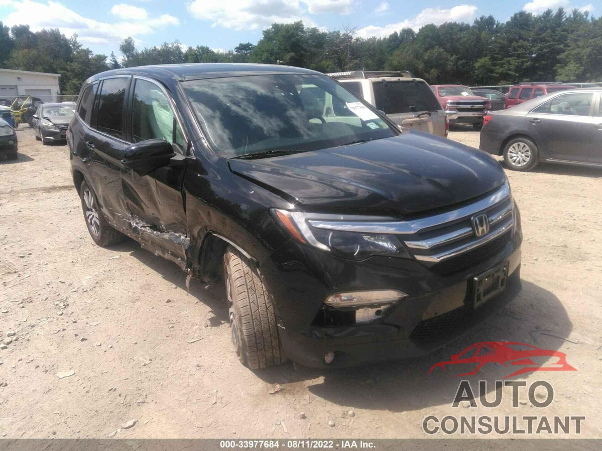 HONDA PILOT 2016 - 5FNYF6H60GB112130