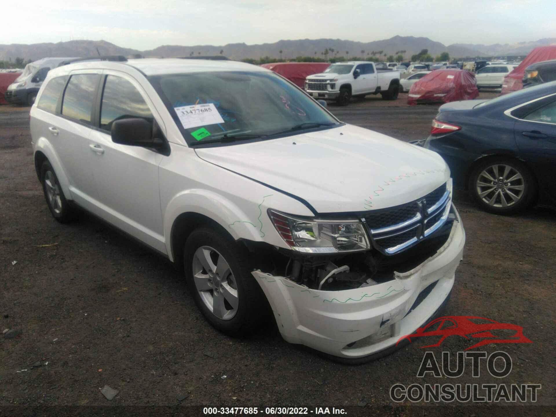 DODGE JOURNEY 2016 - 3C4PDCABXGT182145