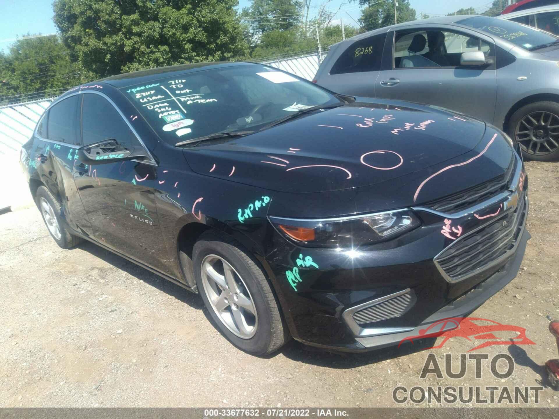 CHEVROLET MALIBU 2017 - 1G1ZB5ST1HF248149