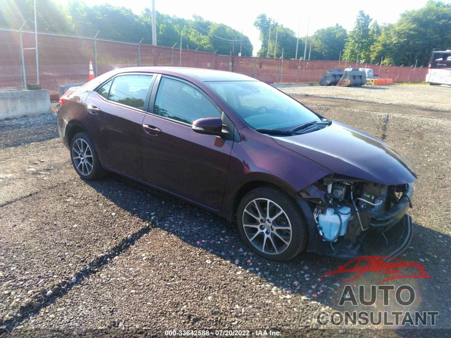 TOYOTA COROLLA 2017 - 5YFBURHE4HP595213