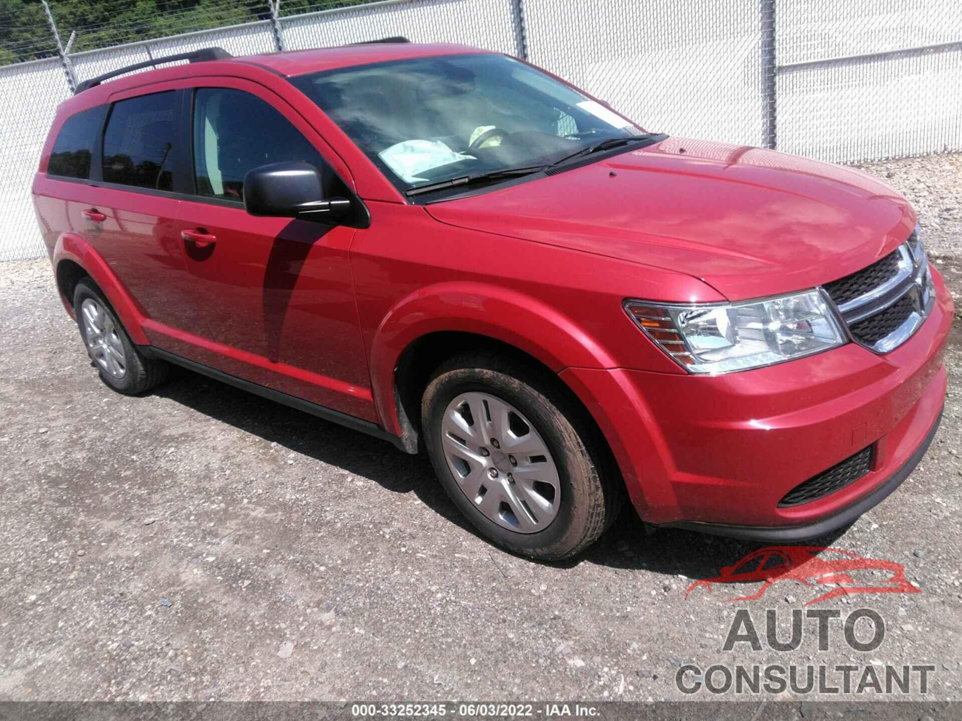 DODGE JOURNEY 2018 - 3C4PDCAB5JT521627