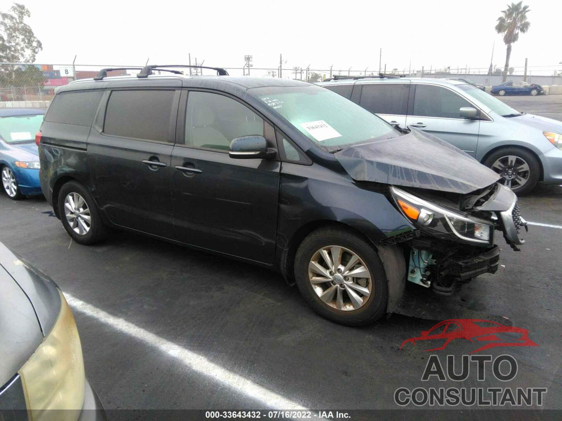 KIA SEDONA 2016 - KNDMB5C17G6140079