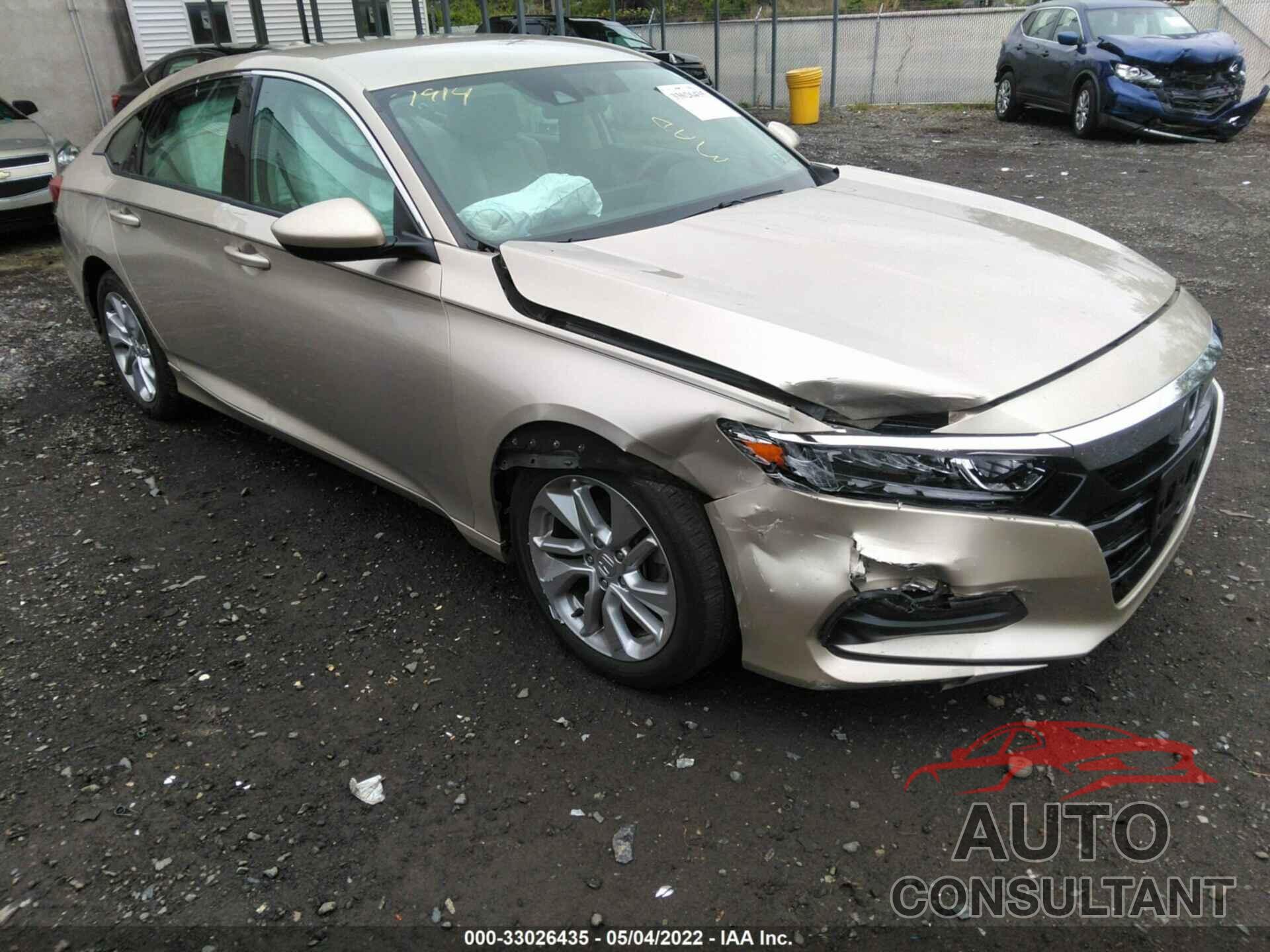 HONDA ACCORD SEDAN 2018 - 1HGCV1F16JA124825