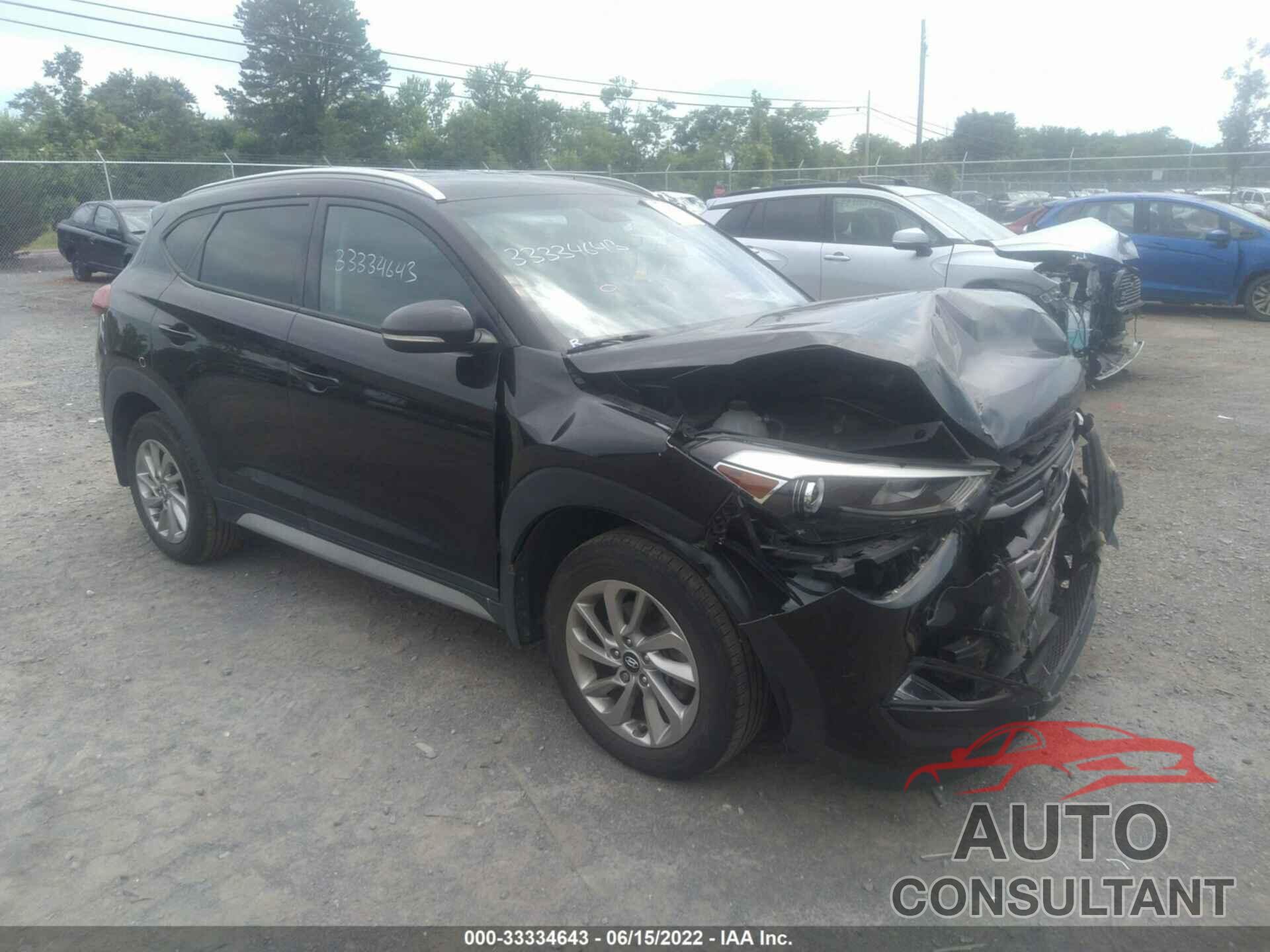 HYUNDAI TUCSON 2017 - KM8J3CA42HU479231