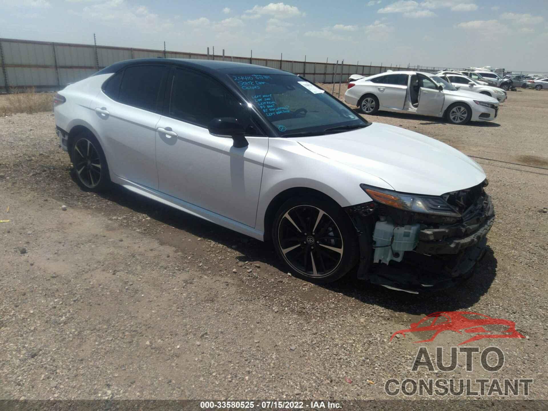 TOYOTA CAMRY 2019 - 4T1B61HK3KU259866