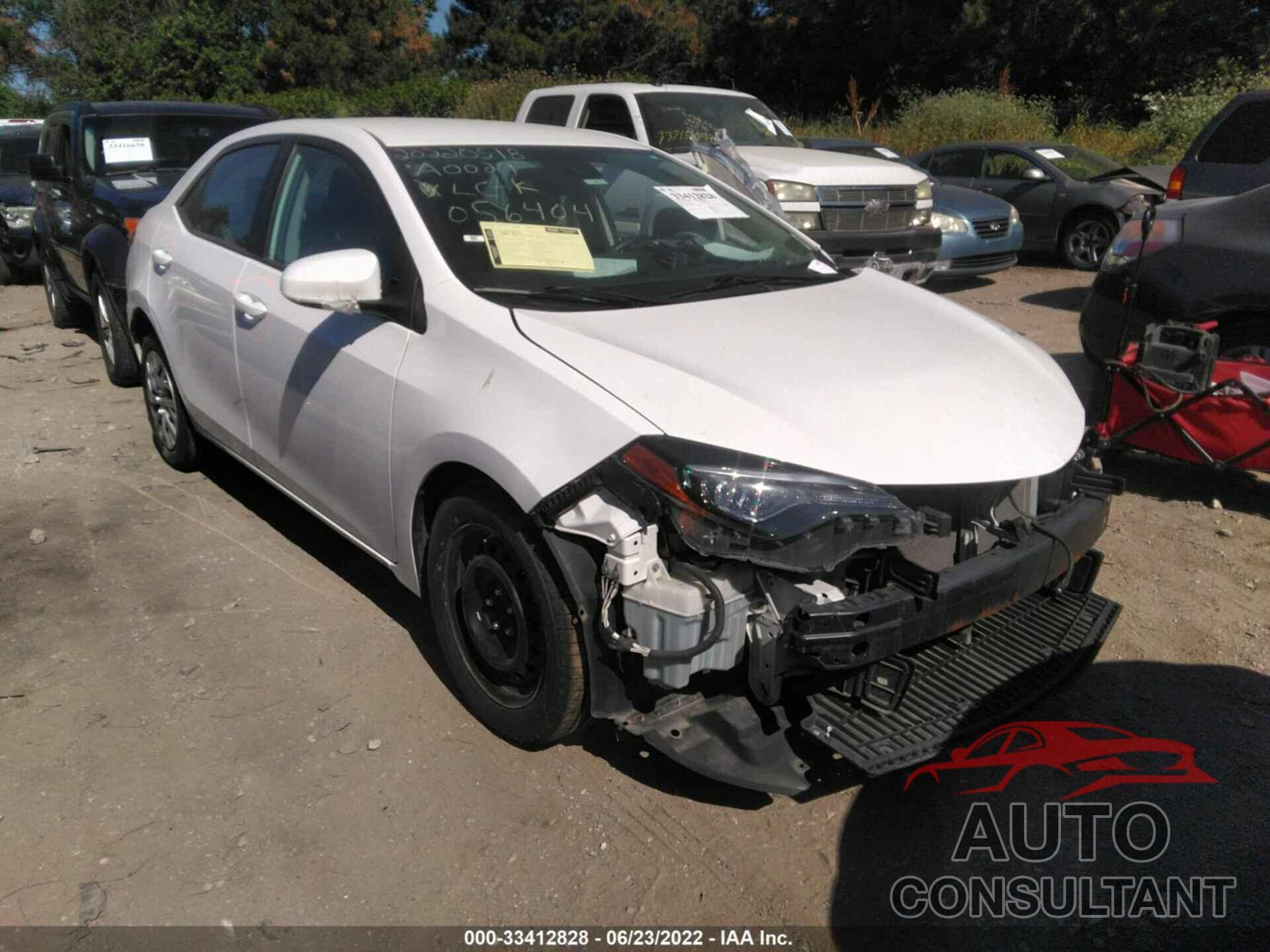 TOYOTA COROLLA 2018 - 2T1BURHE4JC056404