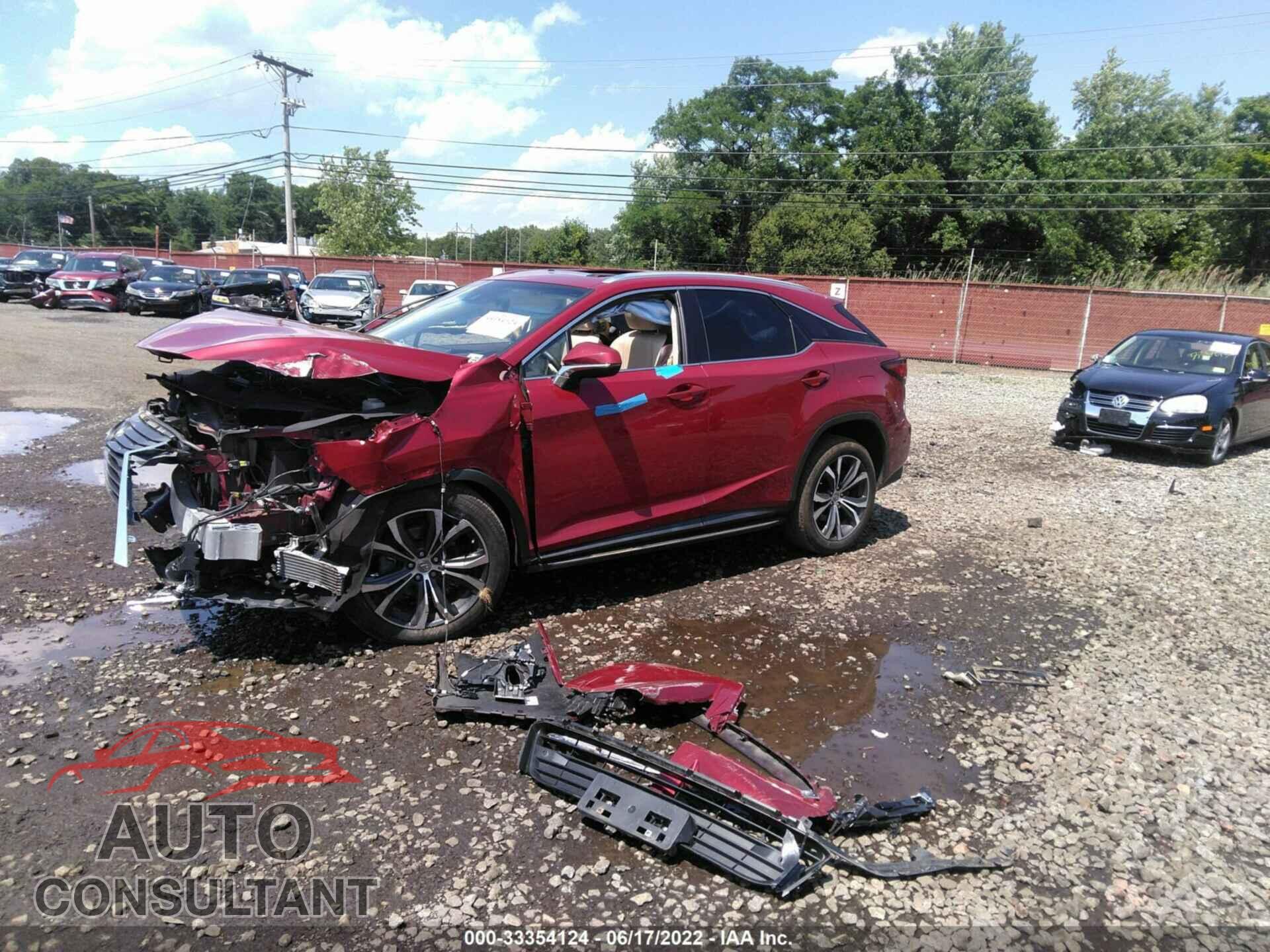 LEXUS RX 2017 - 2T2BZMCA5HC098255