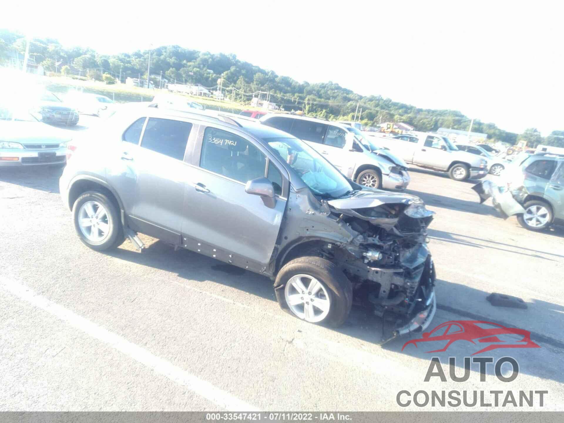 CHEVROLET TRAX 2019 - KL7CJPSB2KB782601