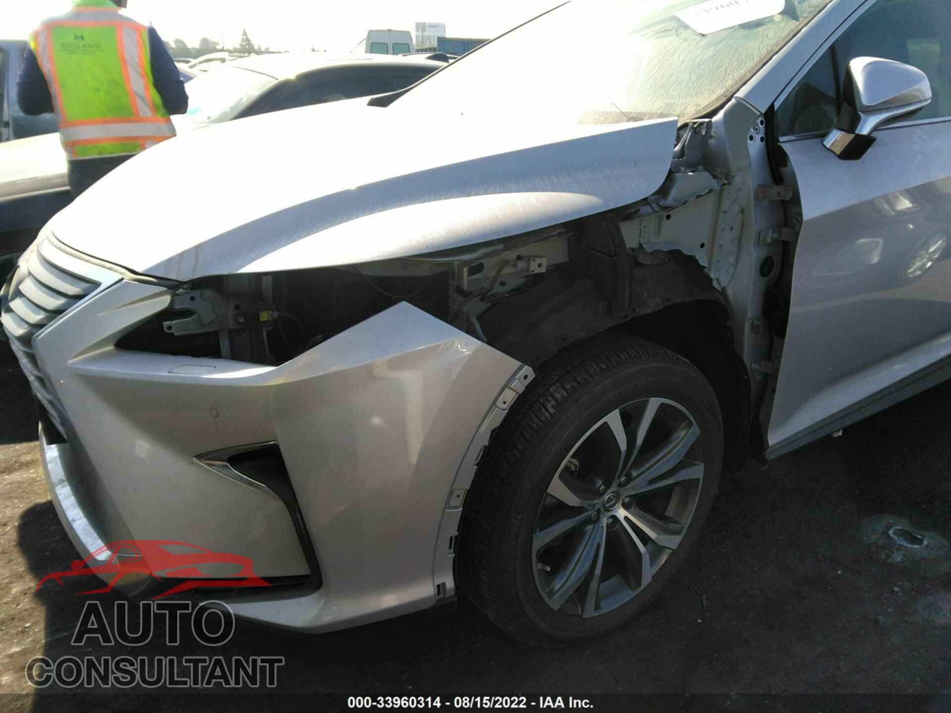 LEXUS RX 2017 - 2T2BZMCA2HC133723