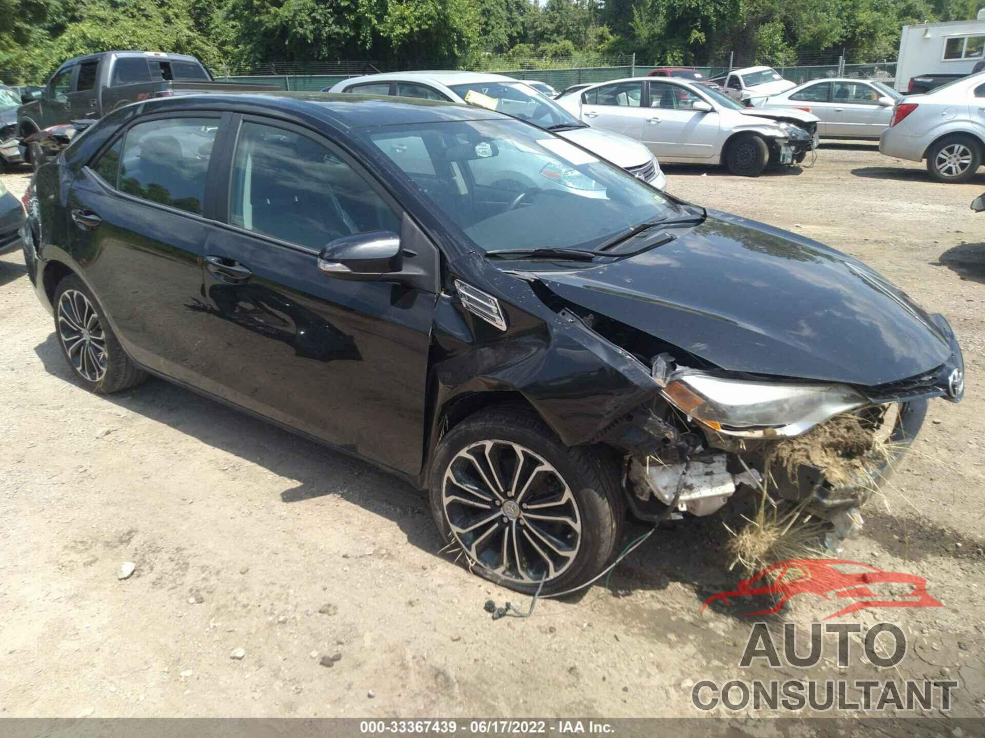 TOYOTA COROLLA 2016 - 2T1BURHE9GC483523