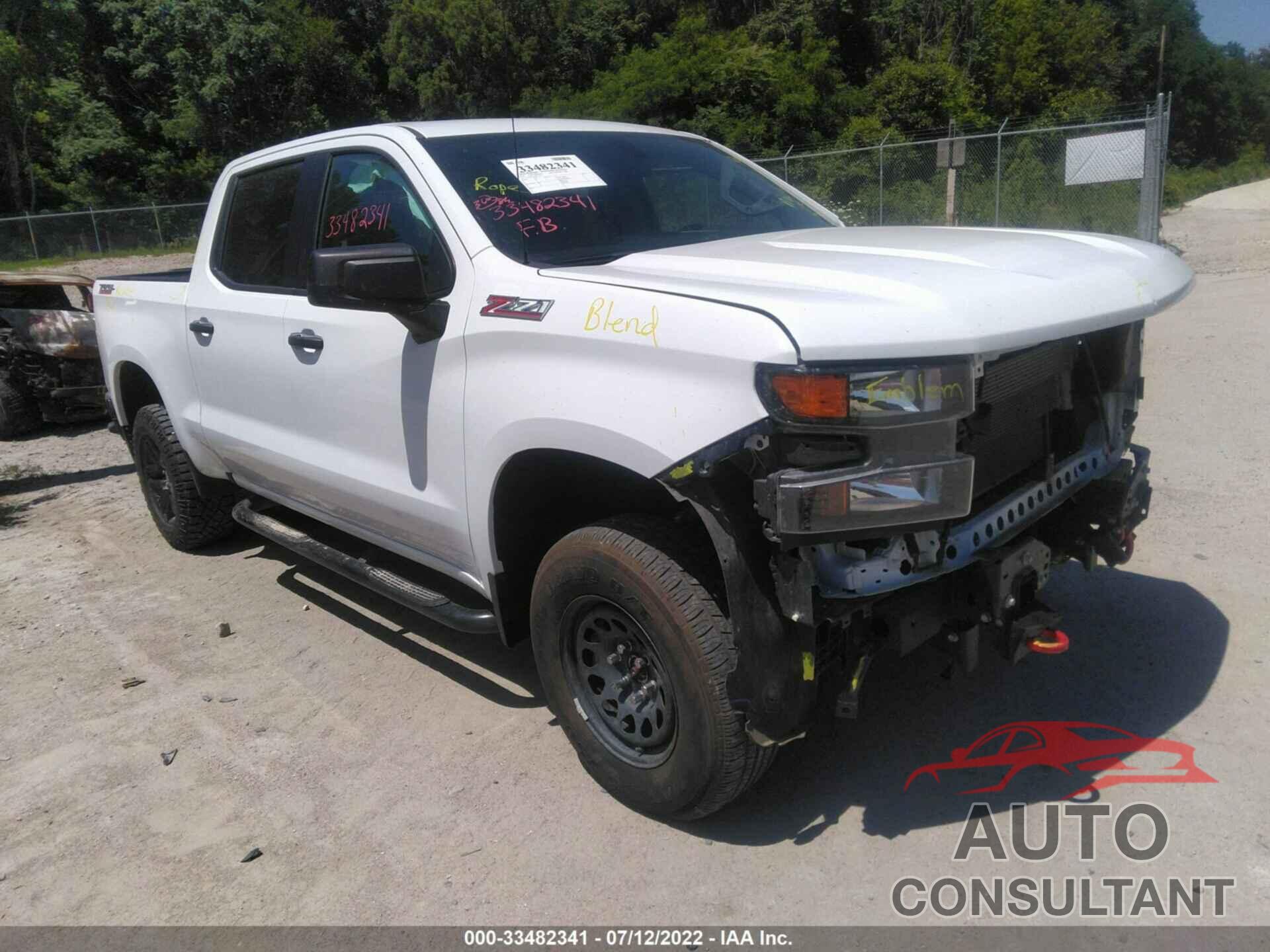 CHEVROLET SILVERADO 1500 2019 - 1GCPYCEF2KZ277737