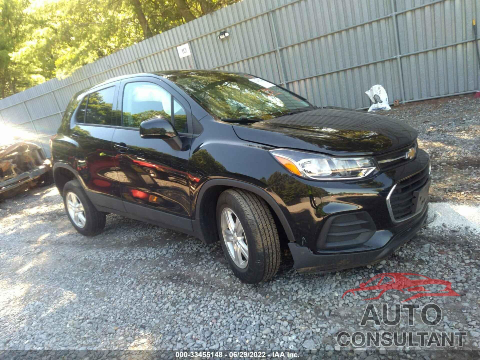 CHEVROLET TRAX 2020 - KL7CJNSB0LB037545