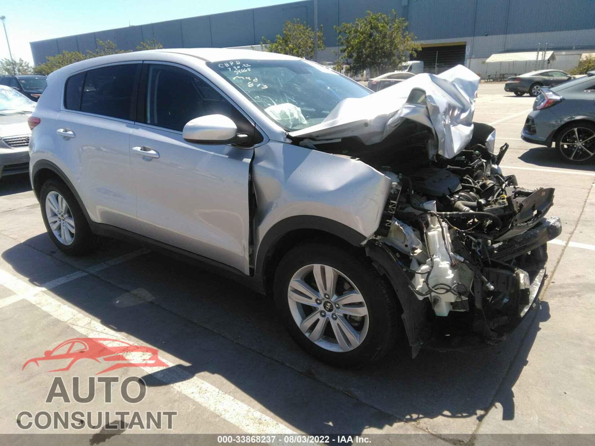 KIA SPORTAGE 2017 - KNDPM3AC8H7053576