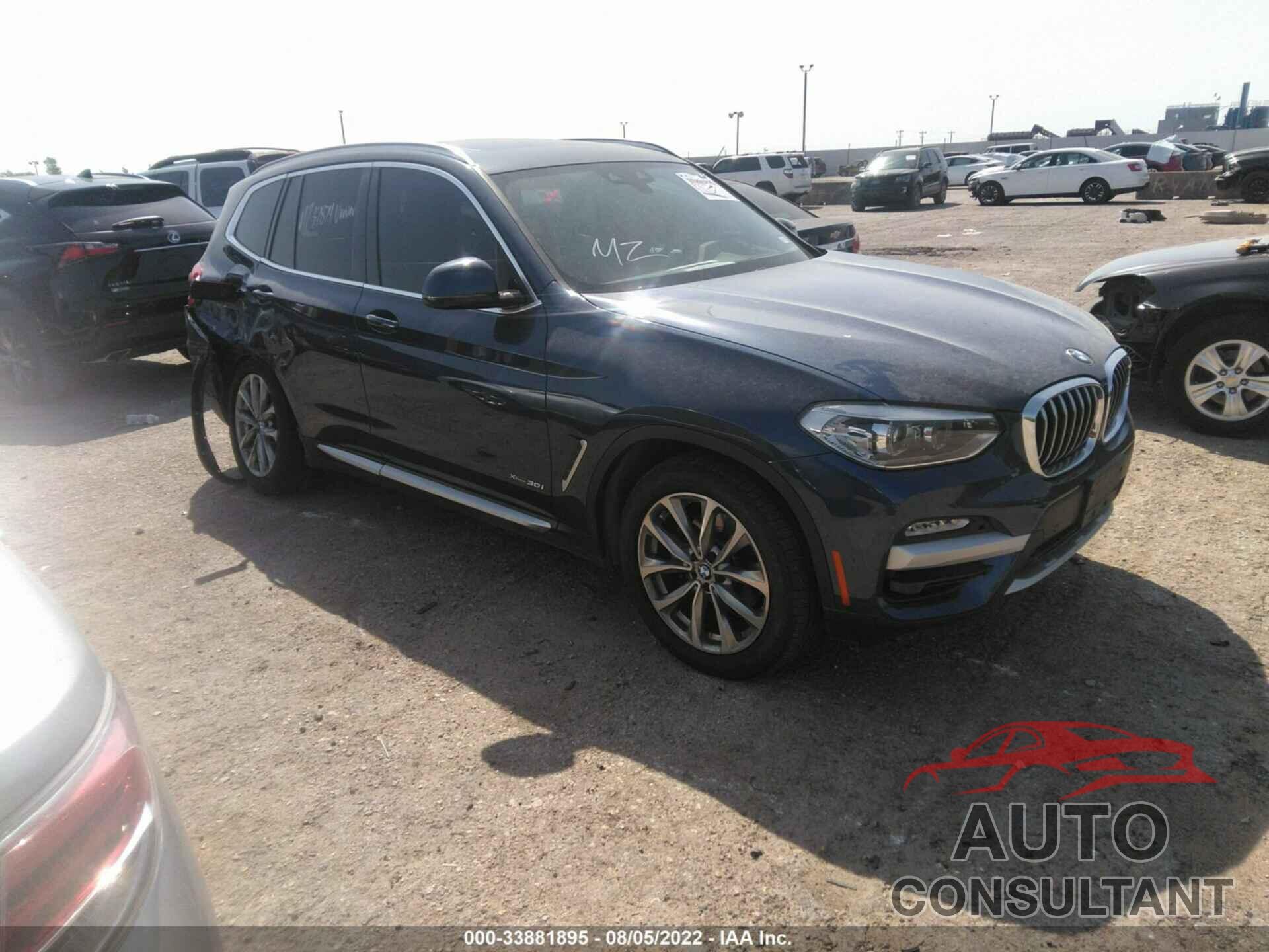 BMW X3 2018 - 5UXTR9C57JLC77891