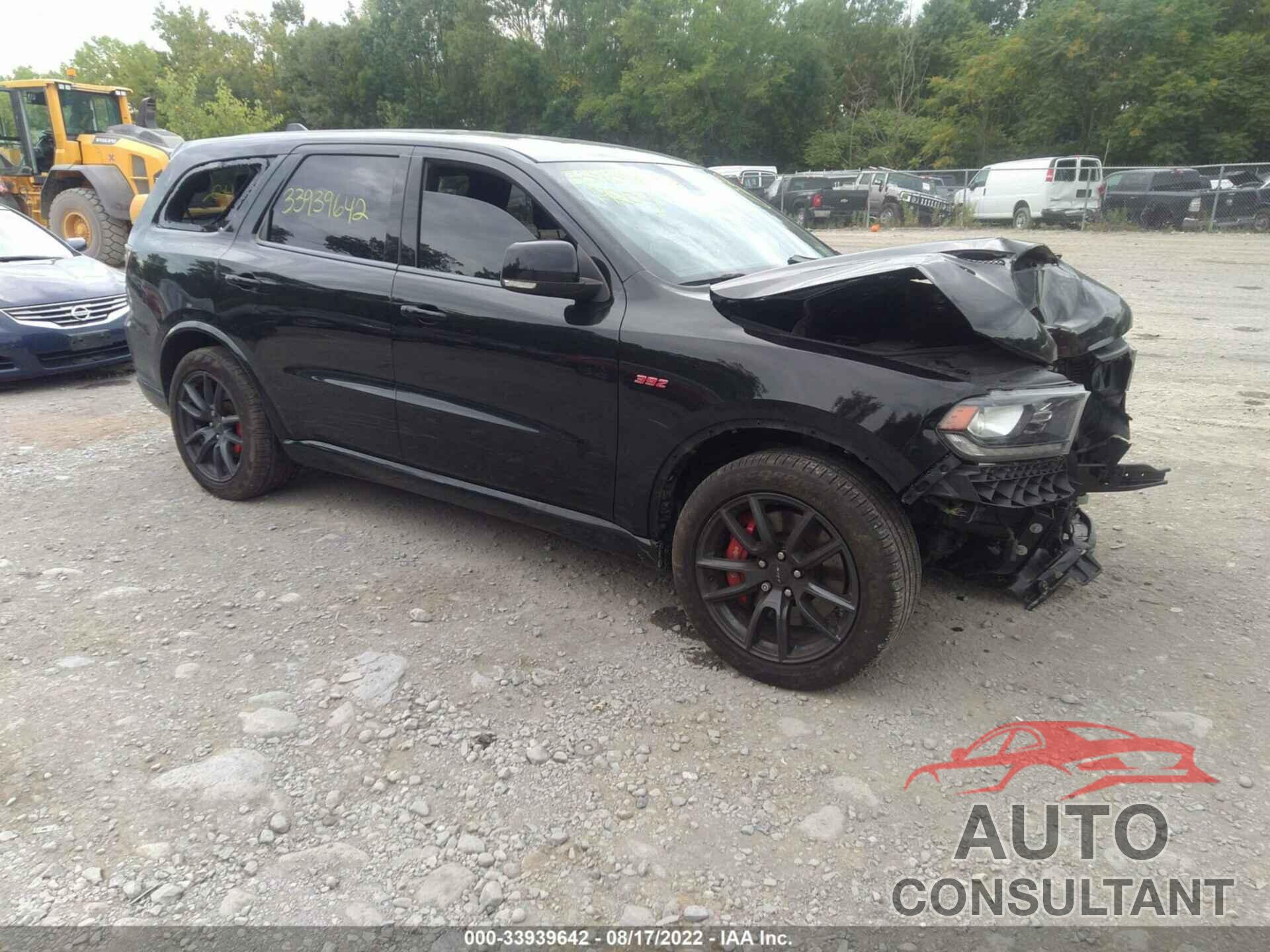 DODGE DURANGO 2018 - 1C4SDJGJXJC184204
