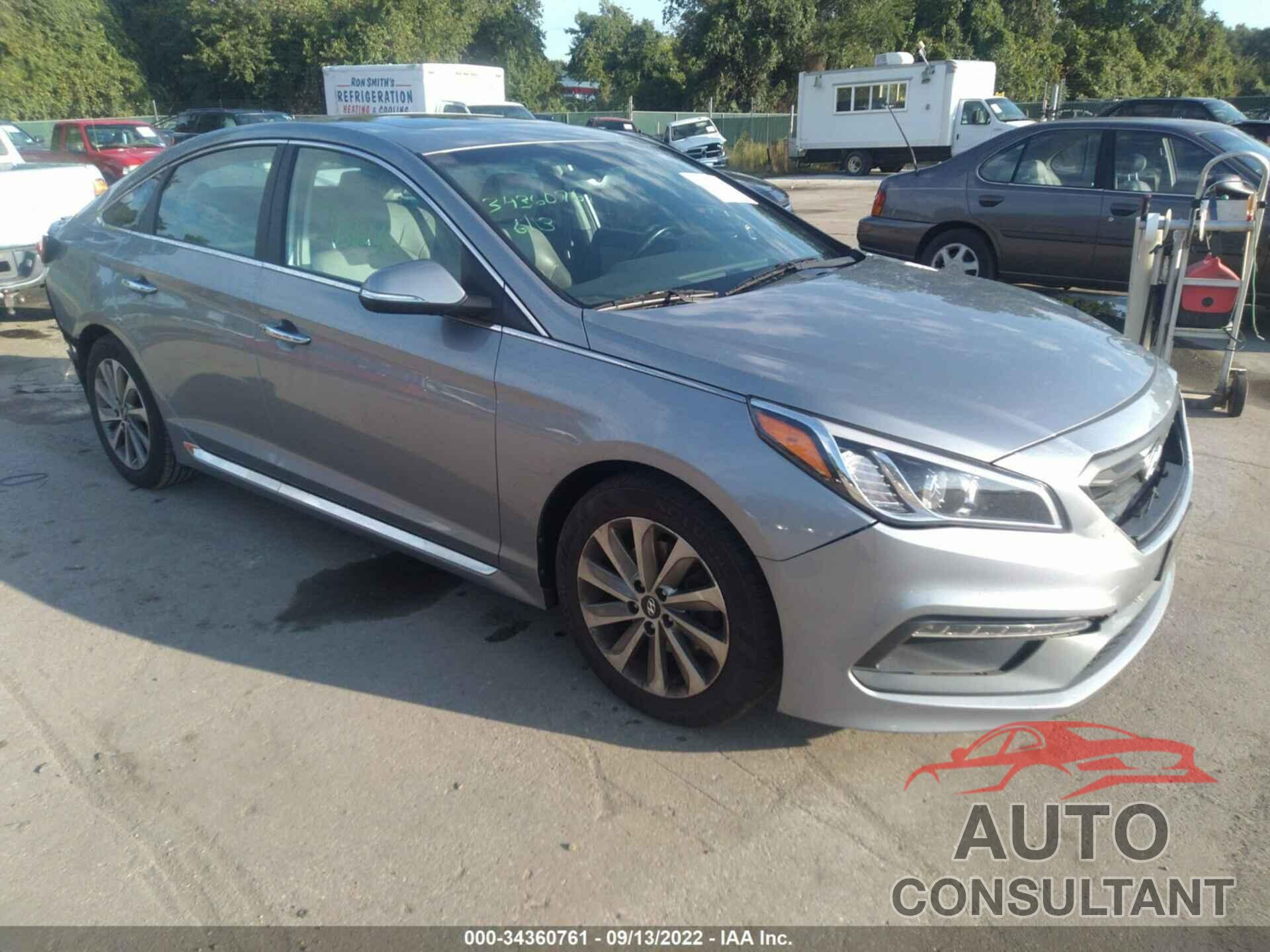 HYUNDAI SONATA 2016 - 5NPE34AF3GH406536