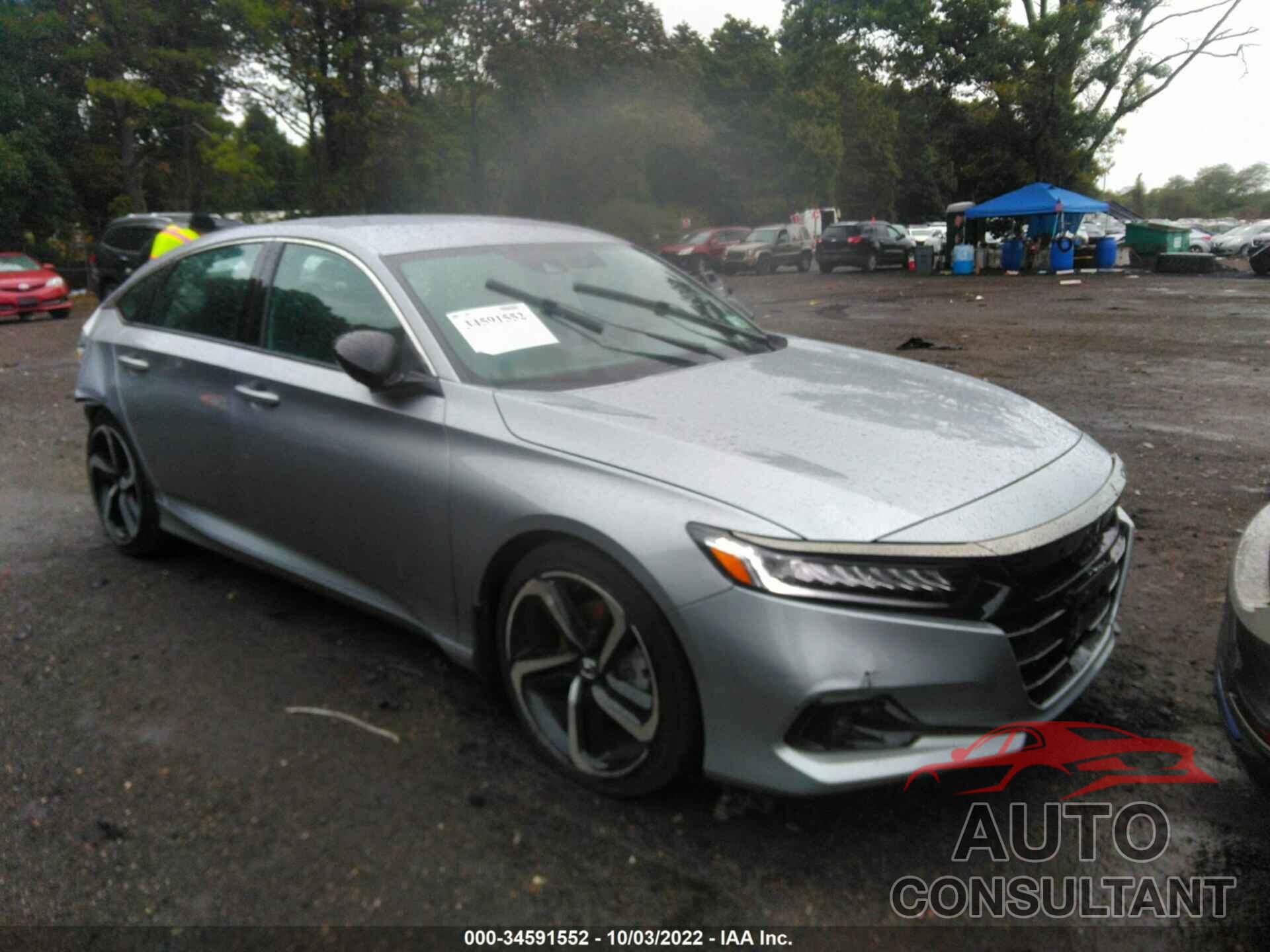 HONDA ACCORD SEDAN 2022 - 1HGCV1F30NA023092