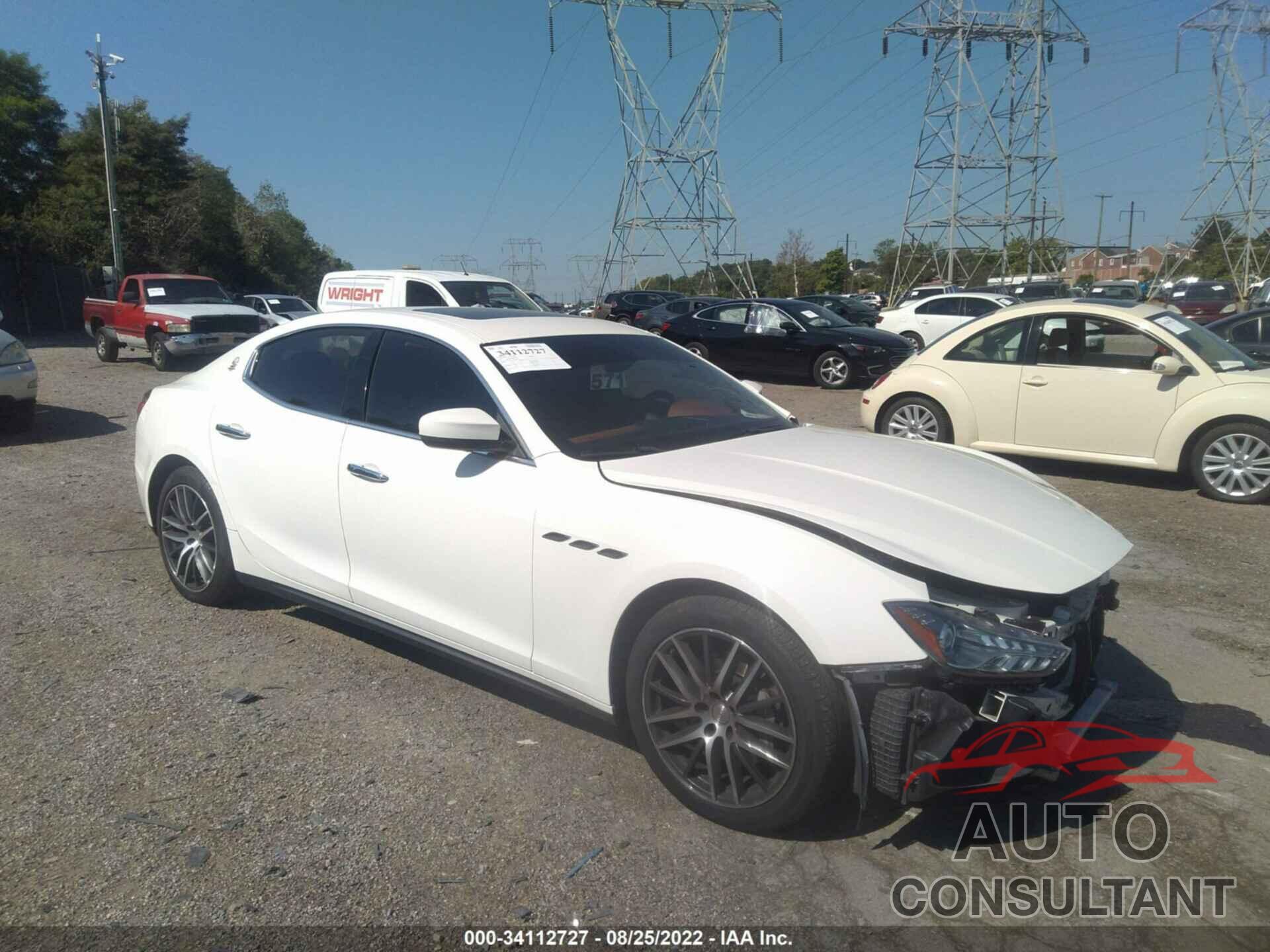 MASERATI GHIBLI 2017 - ZAM57XSA2H1226445