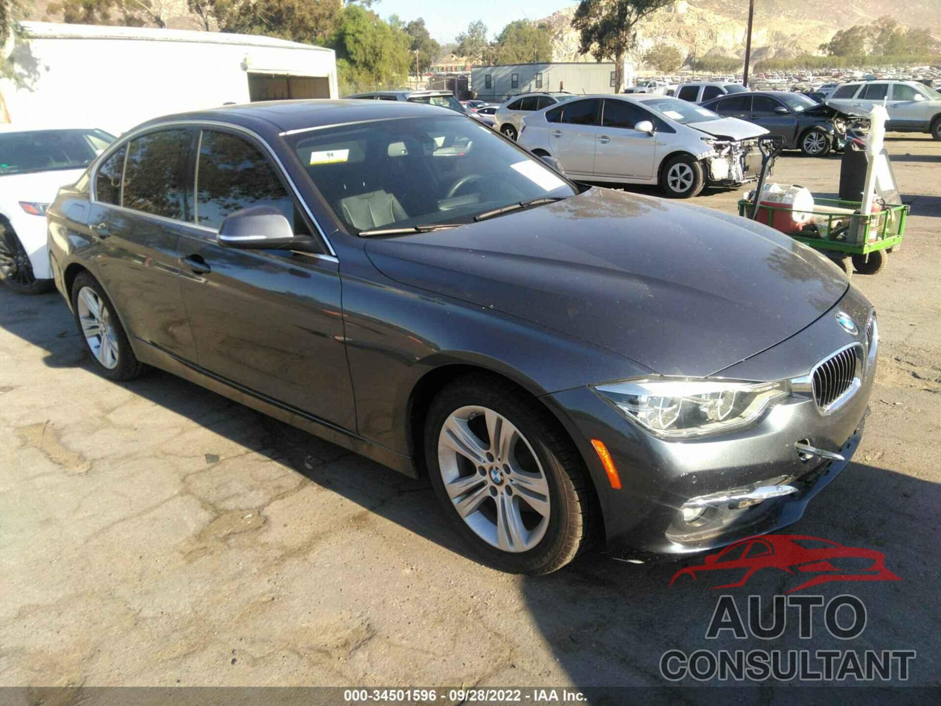 BMW 3 SERIES 2016 - WBA8E9G55GNT42063